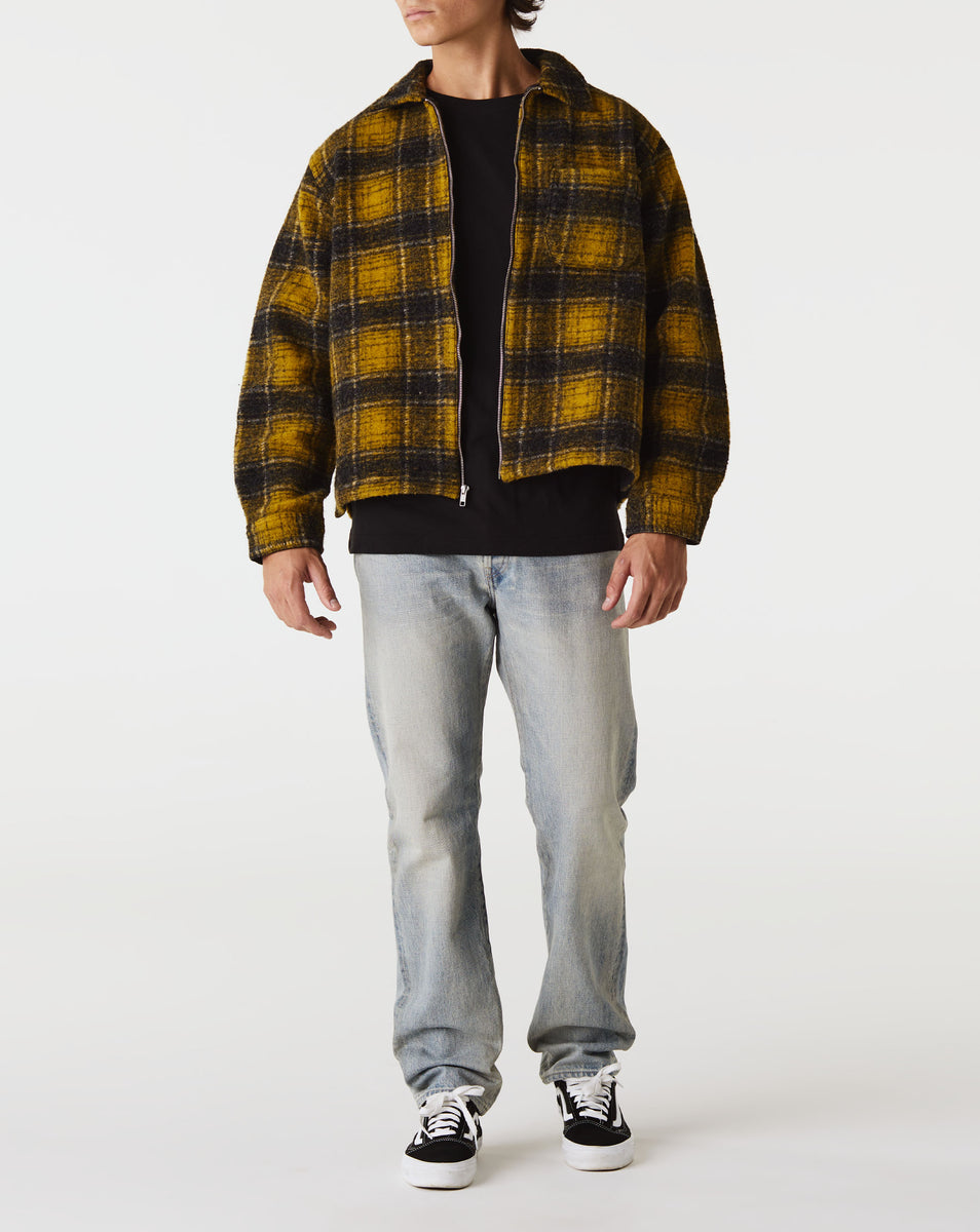 Wool Plaid Zip Shirt – Xhibition