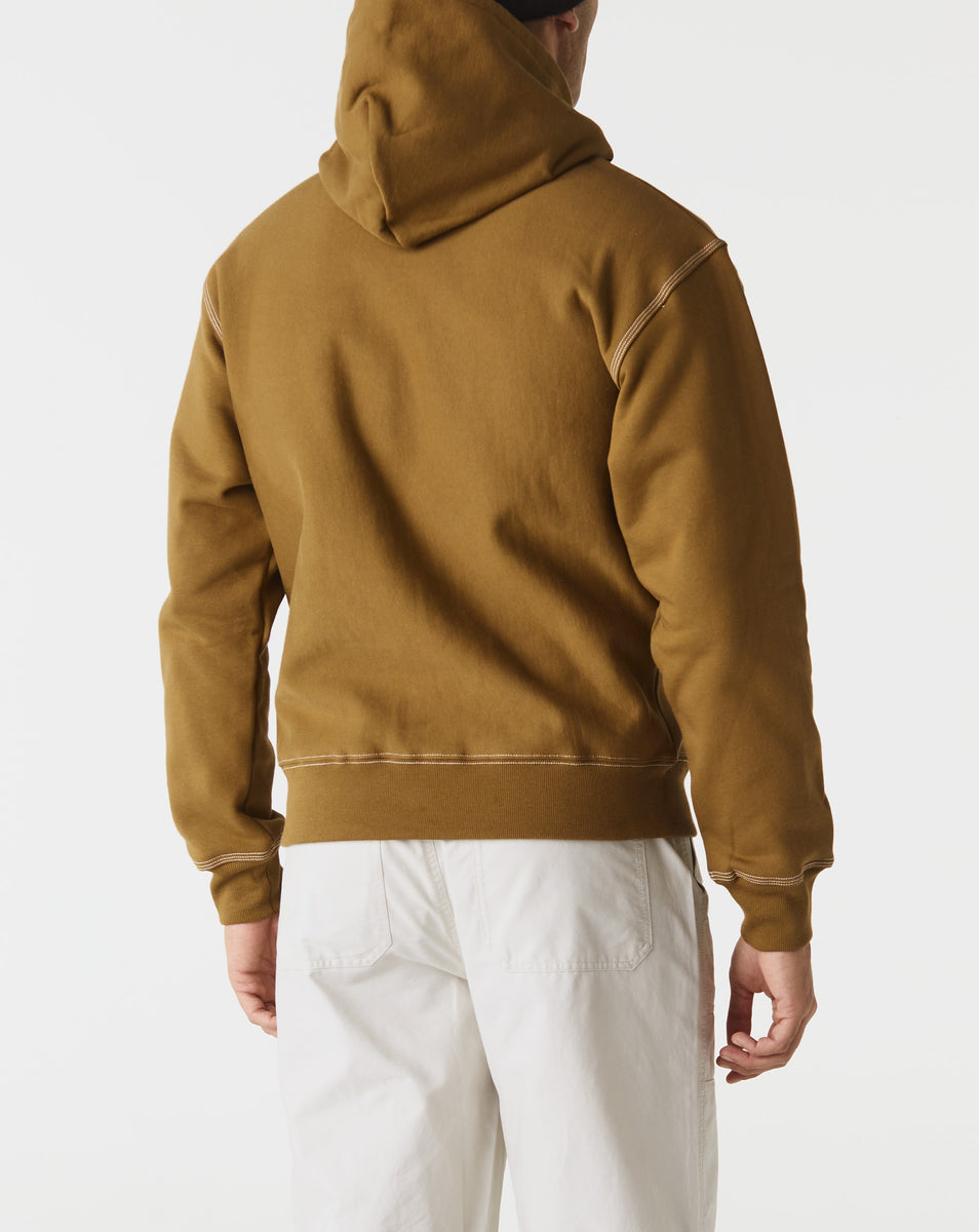 Contrast Stitch Label Hoodie – Xhibition