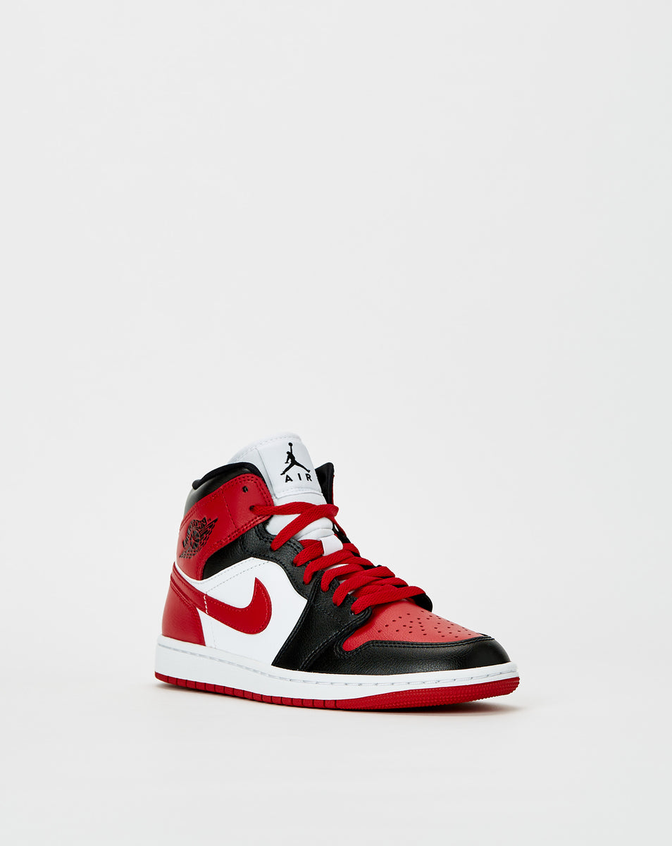 Air Jordan - Women's Air Jordan 1 Mid - Black | Gym Red | White - BQ6472-079  – Xhibition