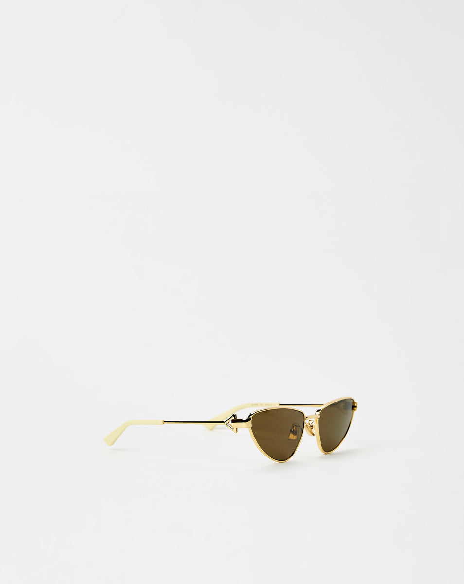 Turn Cat Eye Sunglasses in Brown - Bottega Veneta