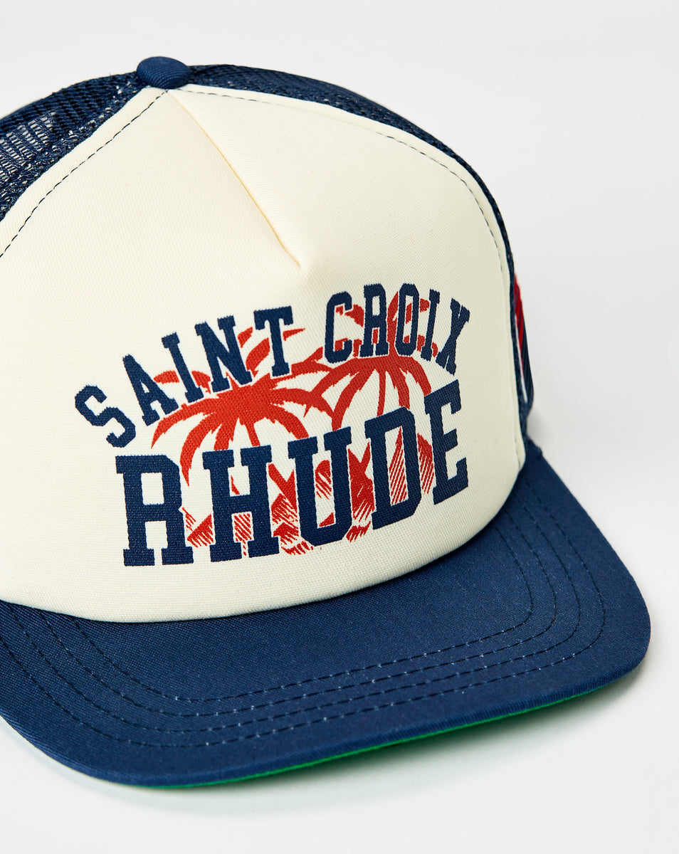 RHUDE SAINT CROIX TRUCKER HAT – R H U D E