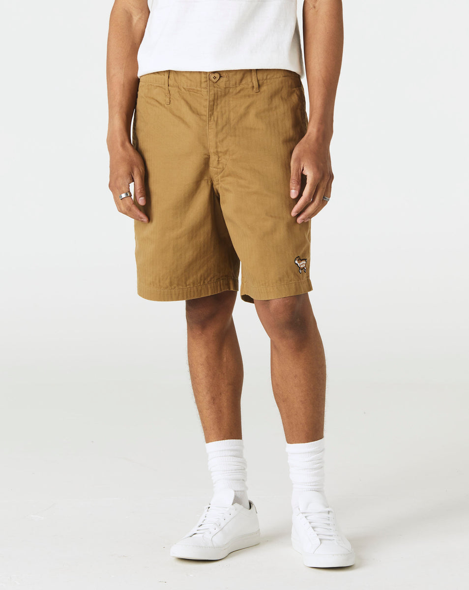 HUMANMADE embroidery chino shorts-www.steffen.com.br