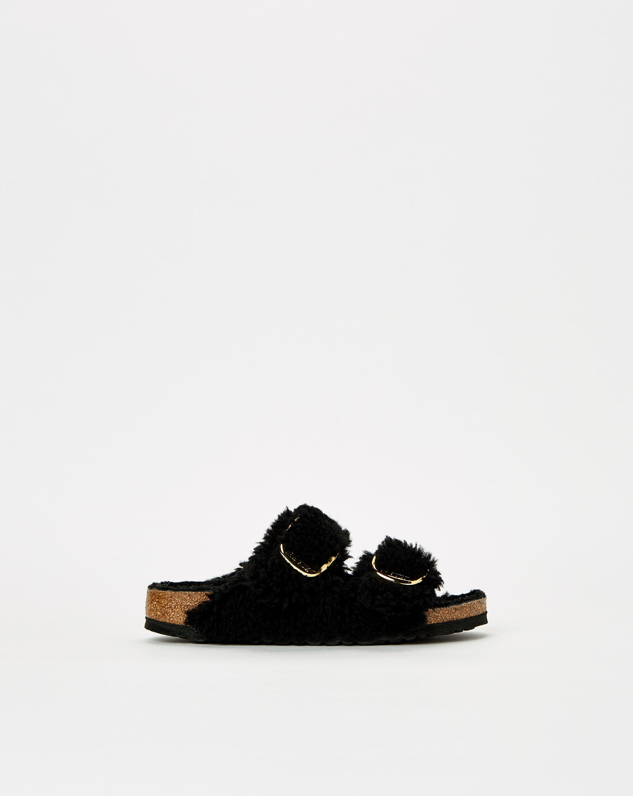 Birkenstock Arizona Big Buckle Shearling Teddy (Black) Black / 38