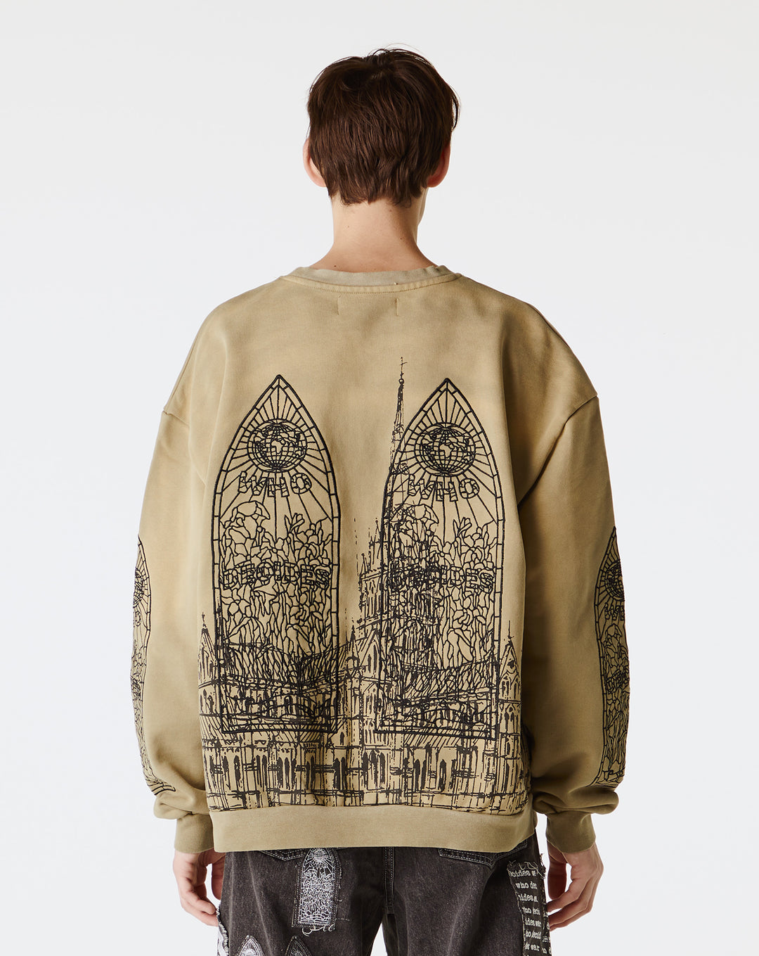 Who Decides War Cathedral Crewneck  - XHIBITION