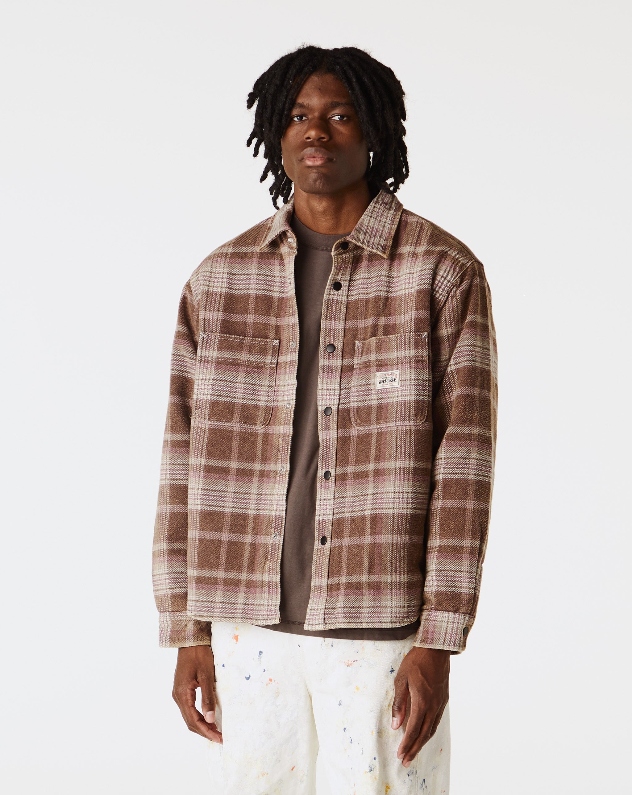 Stüssy Heavy Washed Plaid Shirt  - XHIBITION