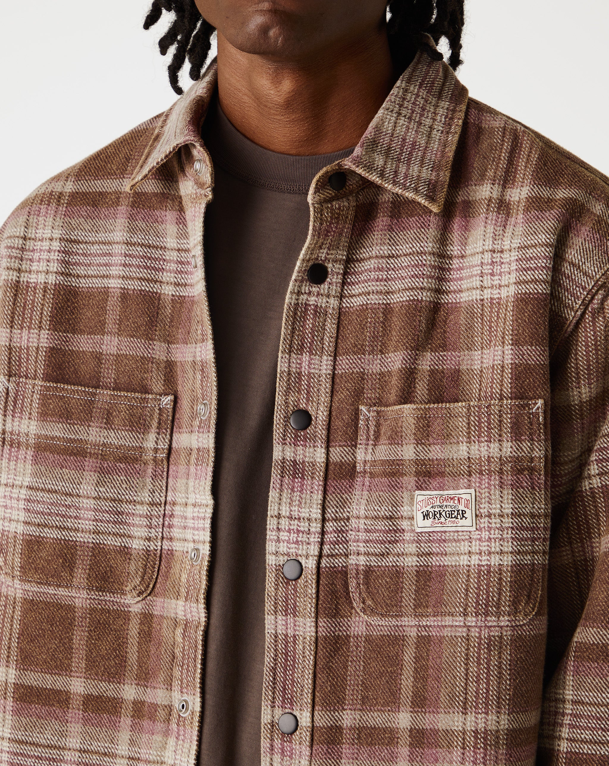 Stüssy Heavy Washed Plaid Shirt  - XHIBITION