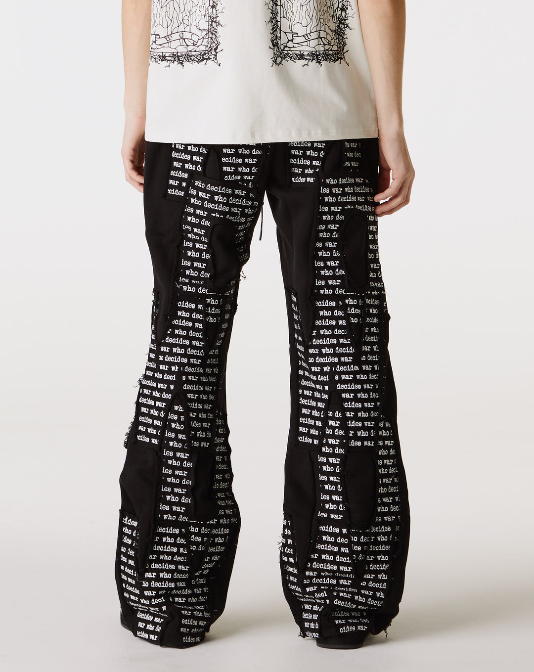 Who Decides War WDW Overlay Sweatpants  - XHIBITION