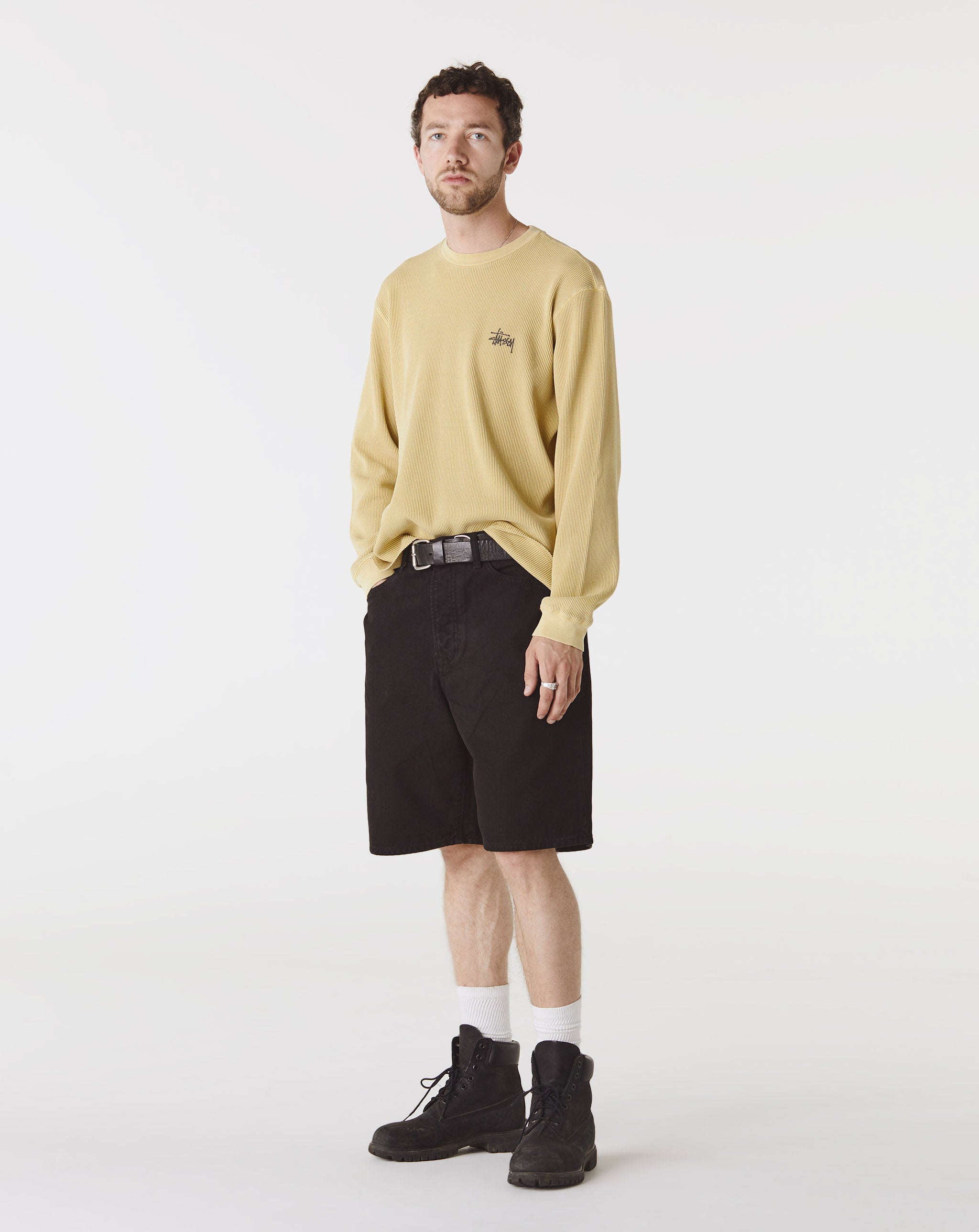 Stüssy Big Ol Shorts Washed Canvas  - XHIBITION