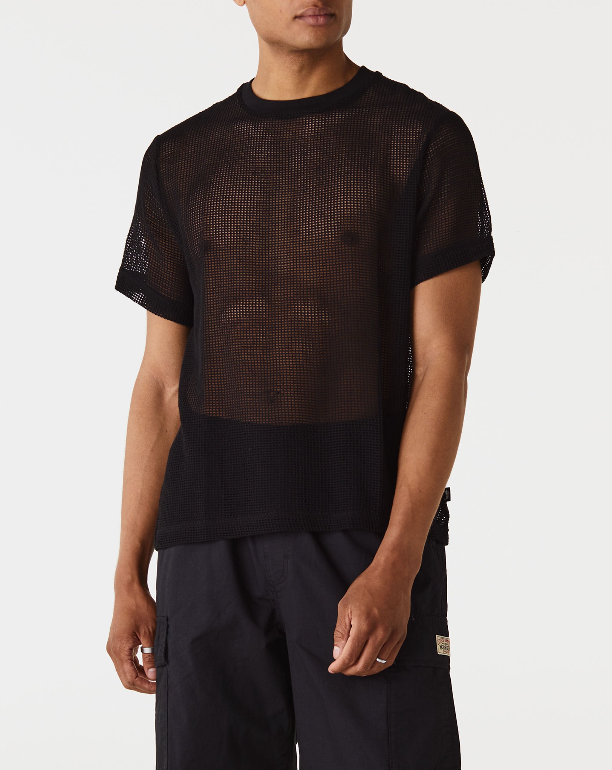 Stussy Men's Cotton Mesh SS Crew