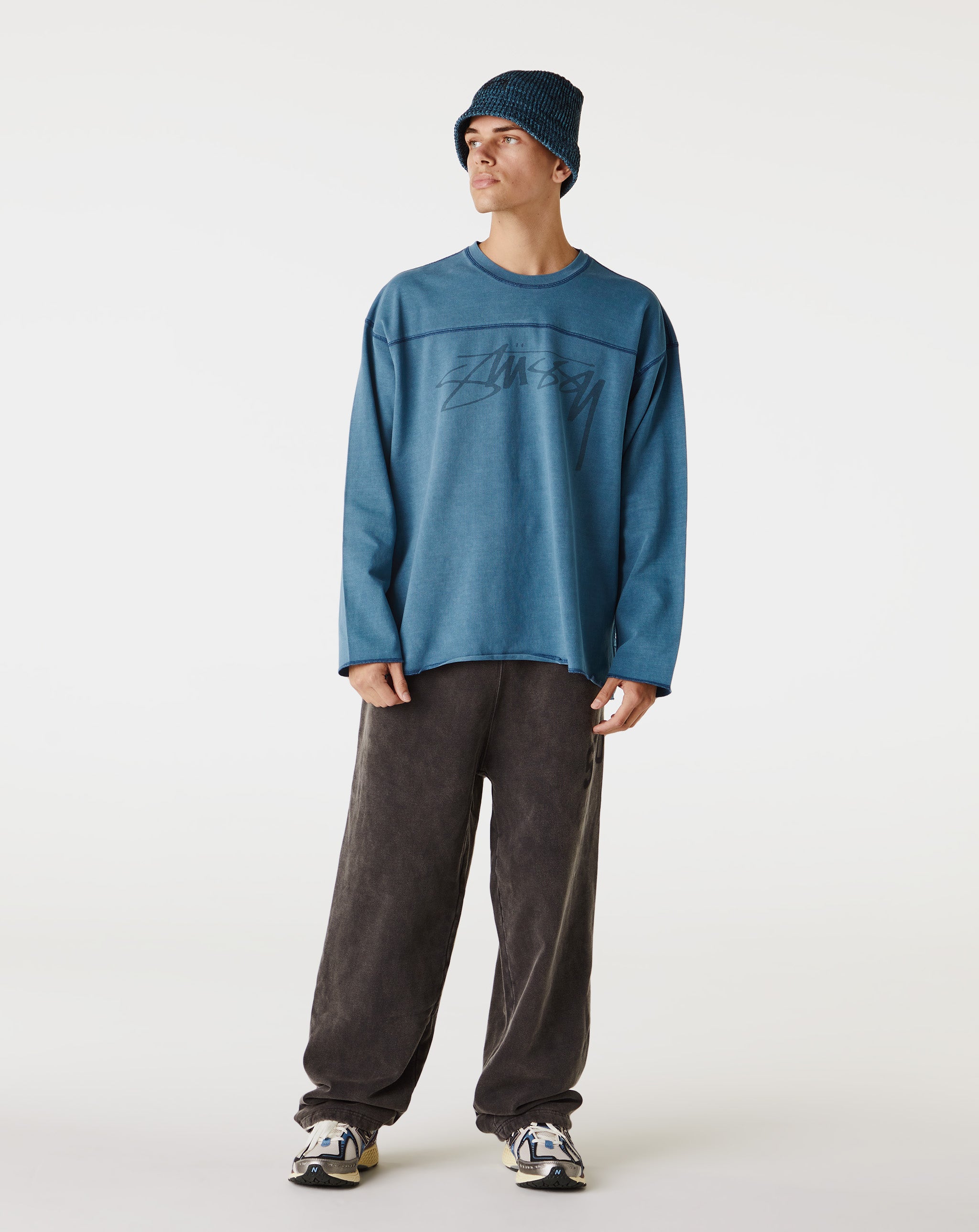 Stüssy Football Pigment Dyed Crewneck  - XHIBITION