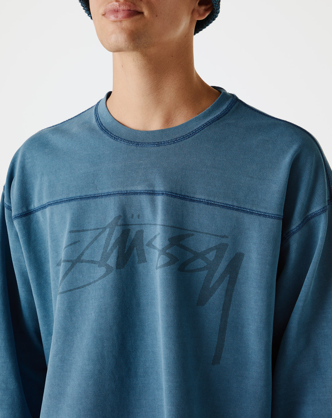 Stüssy Football Pigment Dyed Crewneck  - XHIBITION