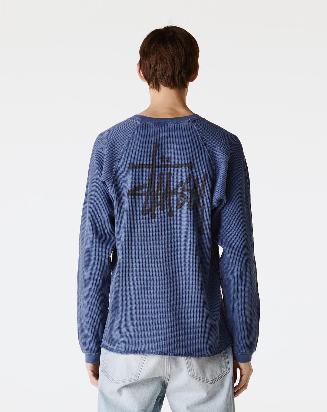 Stüssy Raglan Thermal Long Sleeve Shirt - XHIBITION