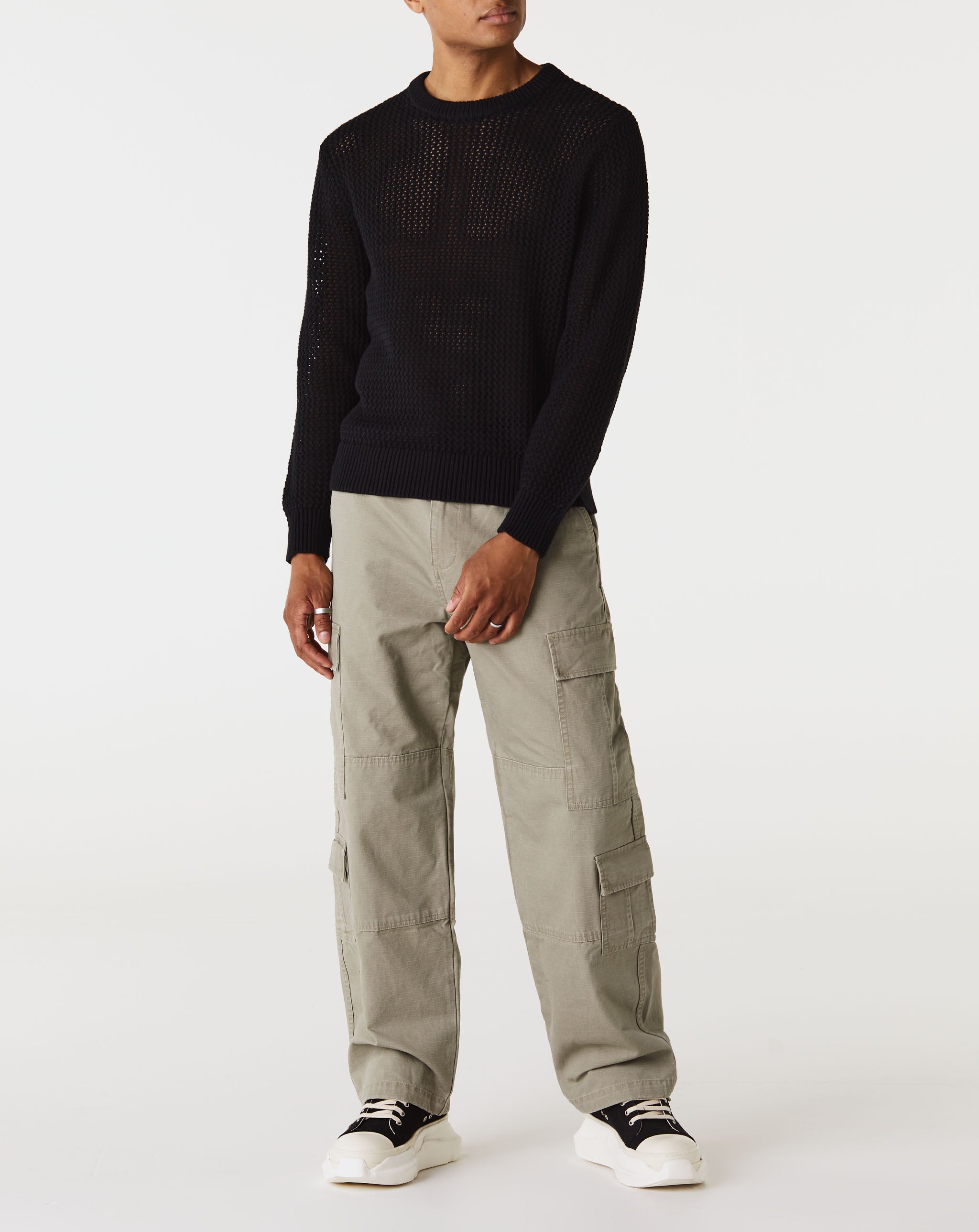 Pigment Dyed Loose Gauge Sweater – Xhibition