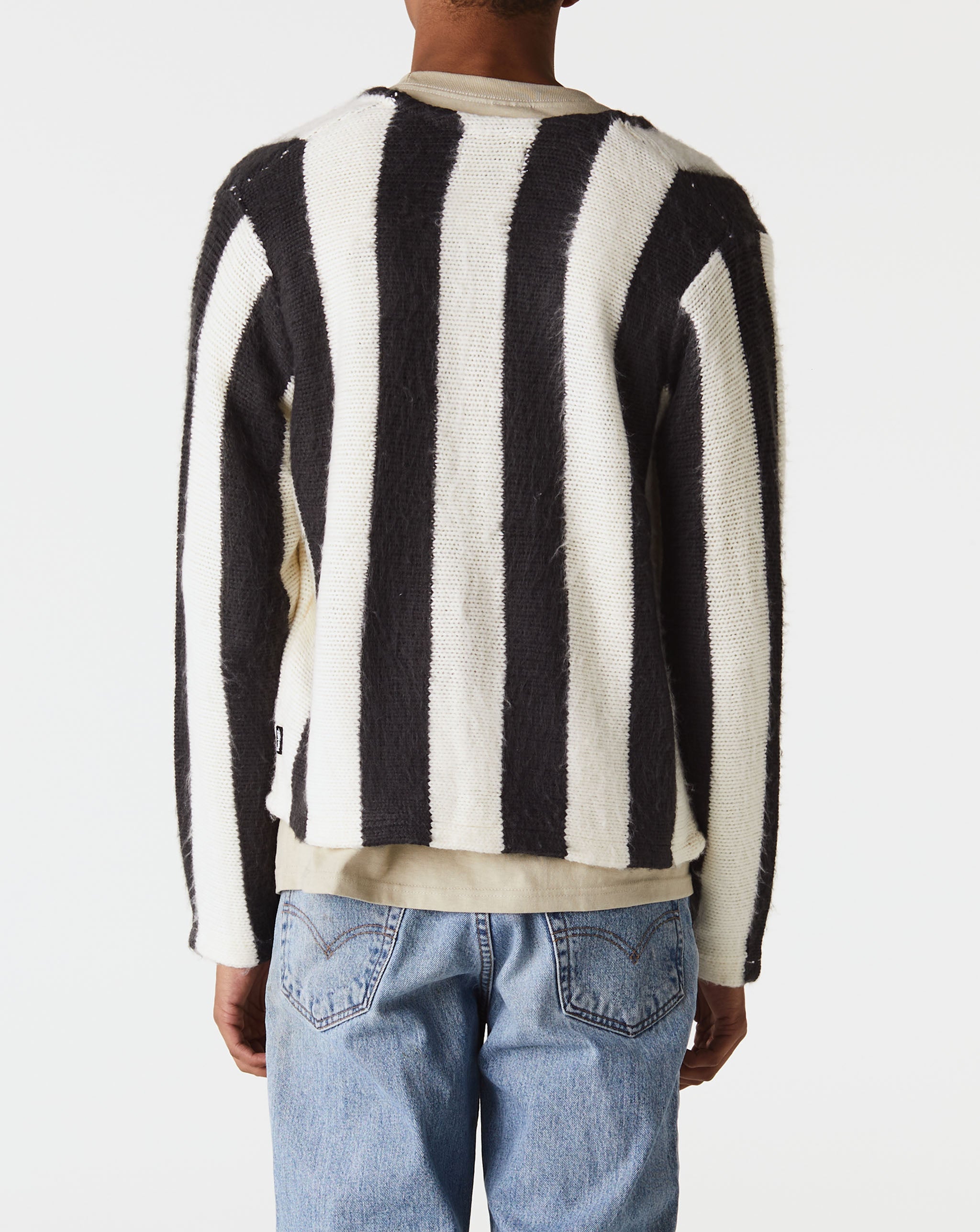 Stripe Brushed Cardigan – Xhibition