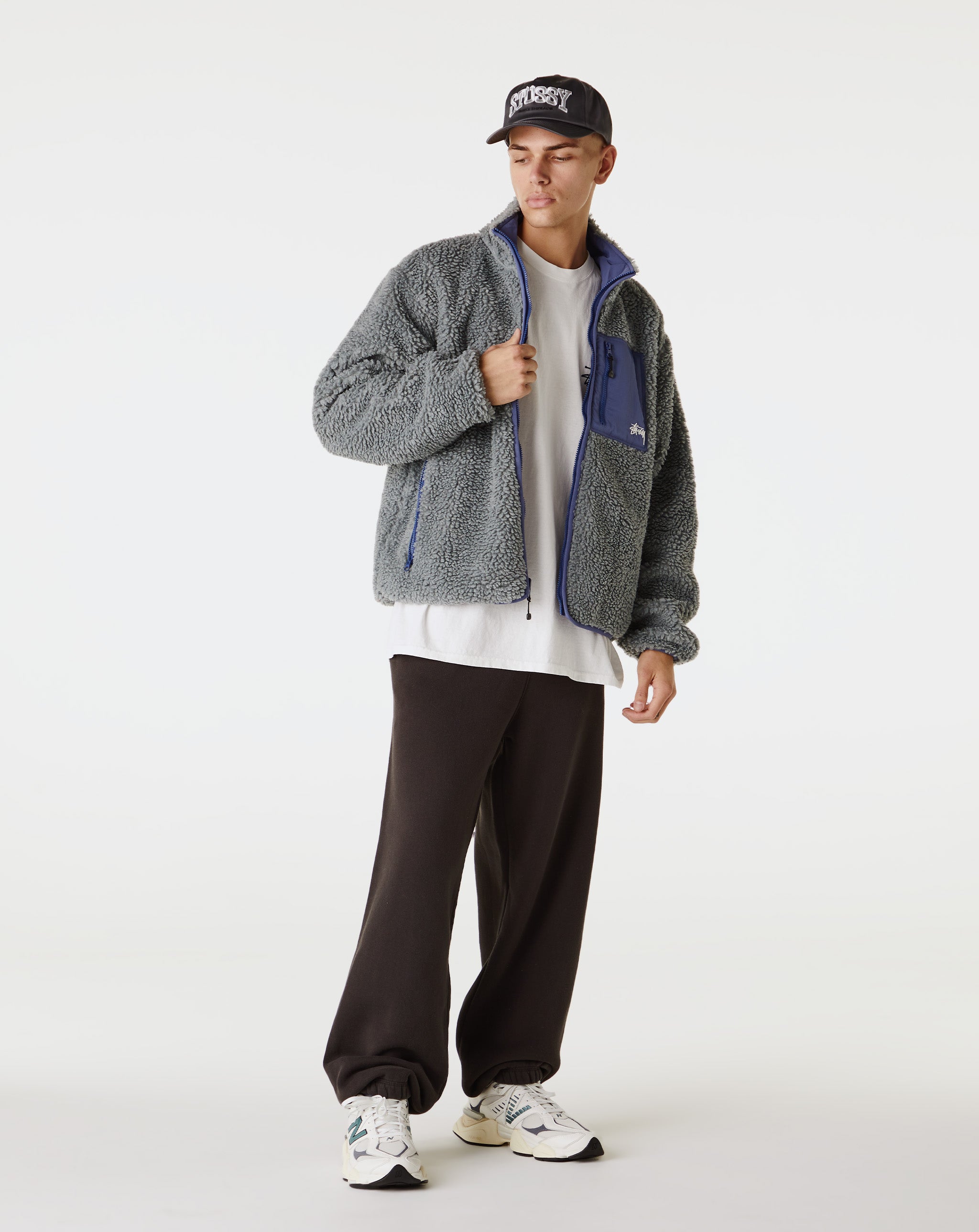 Stüssy Sherpa Reversible Jacket  - Cheap Urlfreeze Jordan outlet