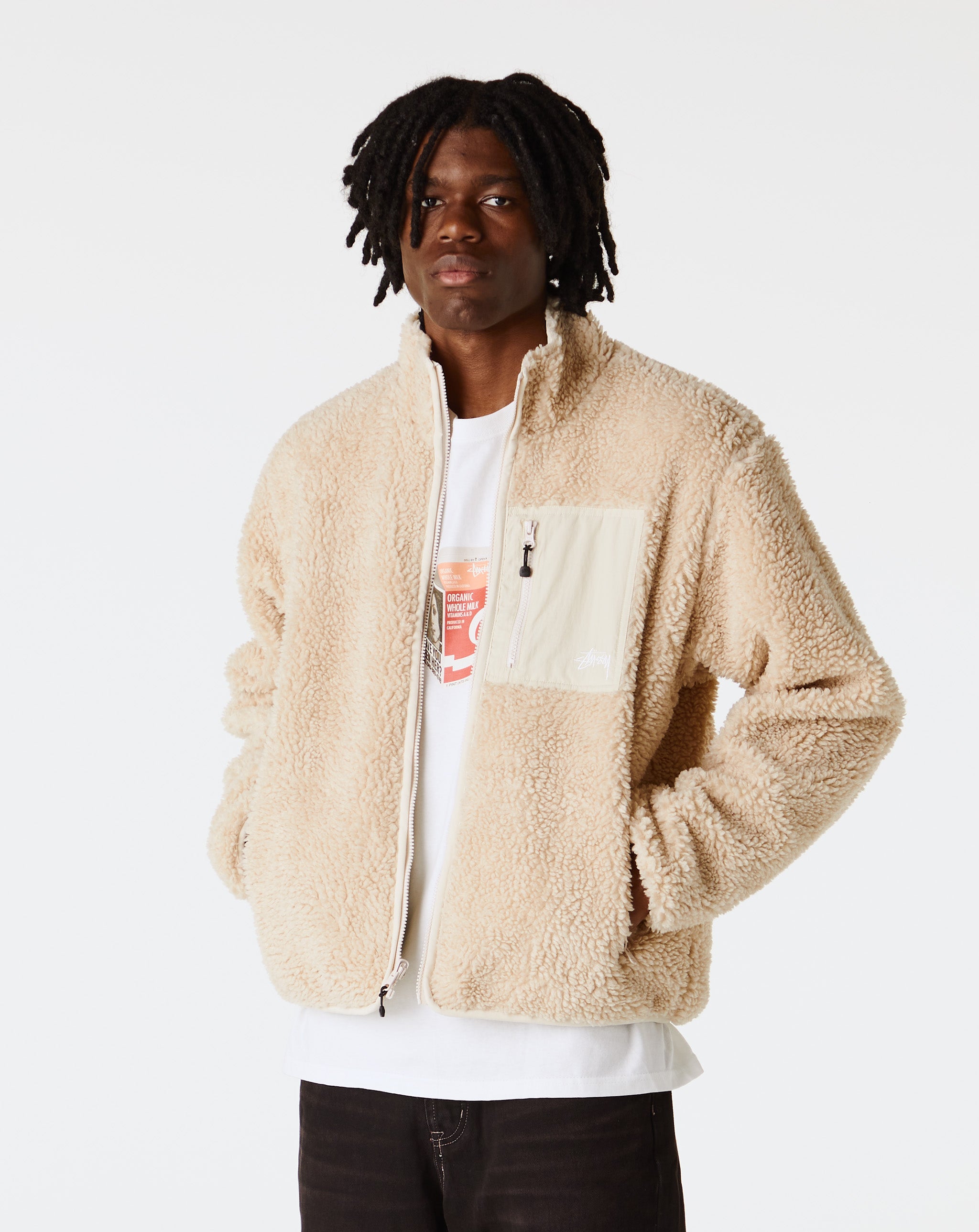 Stüssy Sherpa Reversible Jacket  - XHIBITION