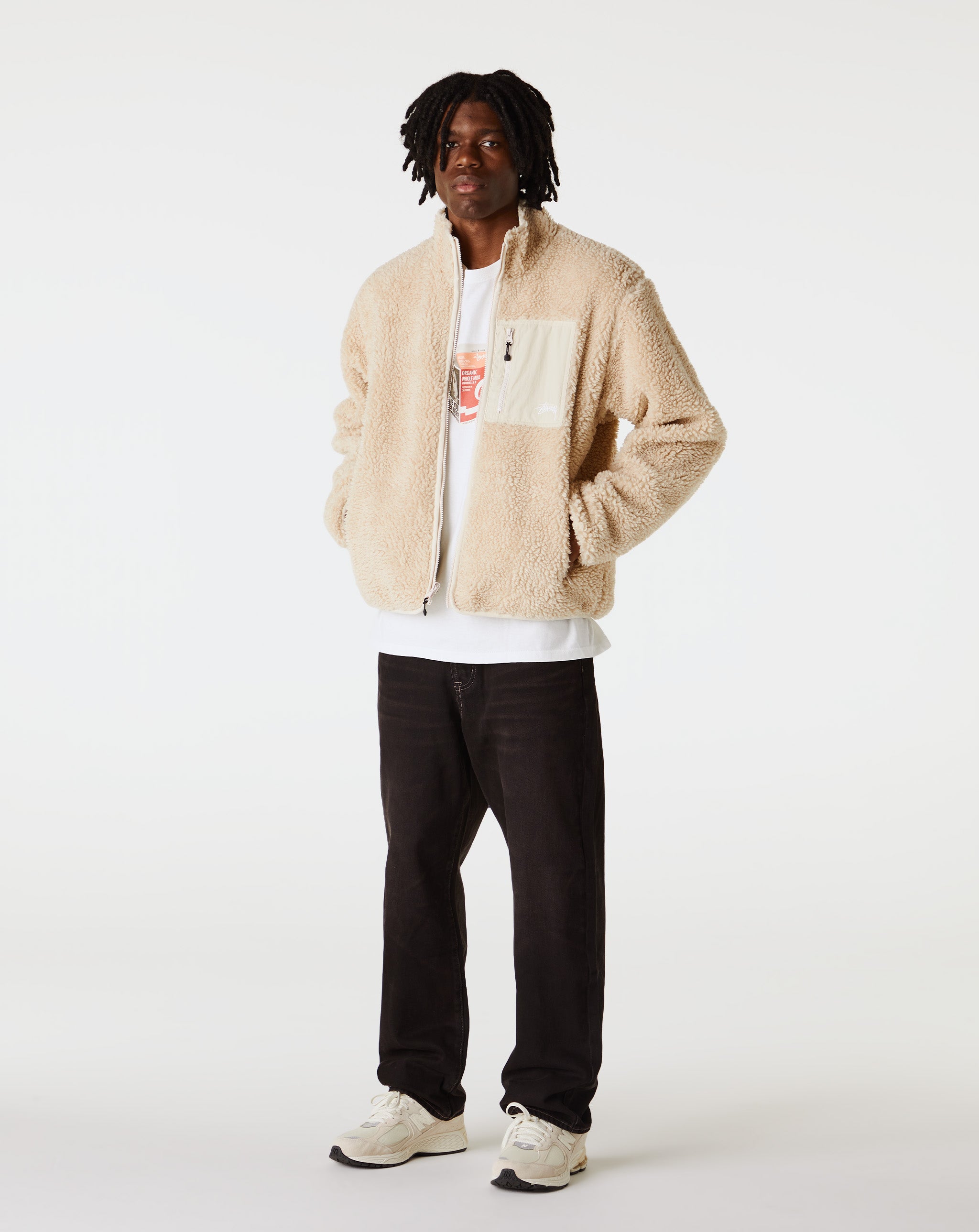 Stüssy Sherpa Reversible Jacket  - XHIBITION