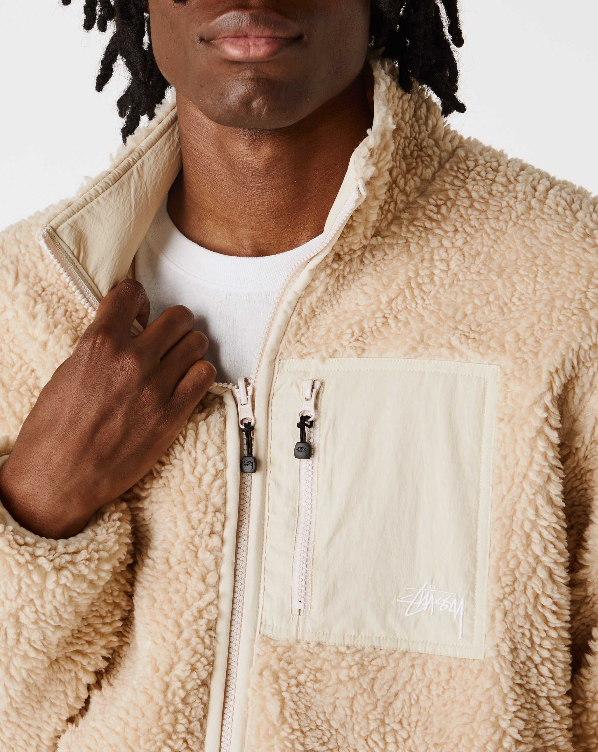 Stüssy Sherpa Reversible Jacket  - XHIBITION