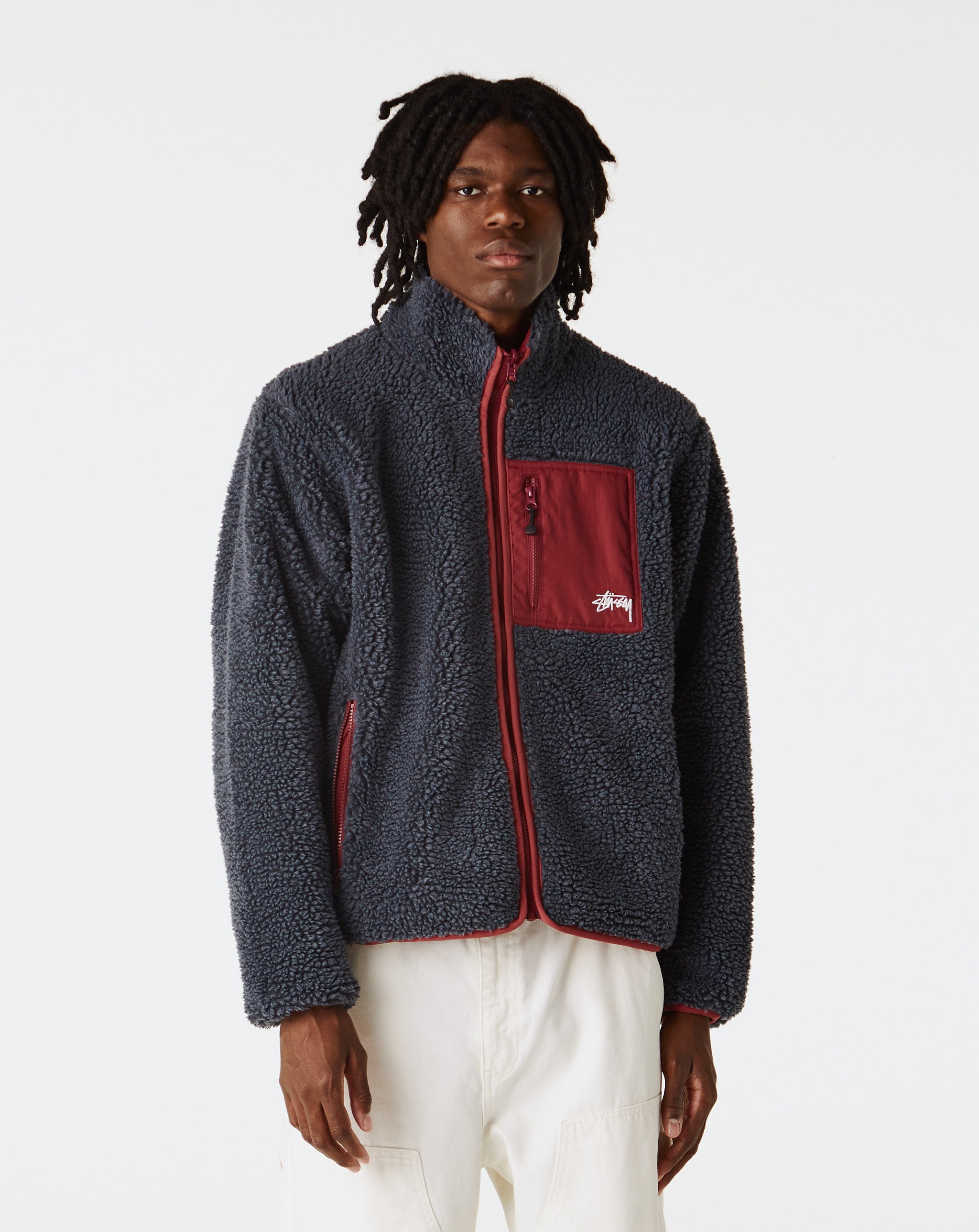 Stüssy Sherpa Reversible Jacket  - XHIBITION