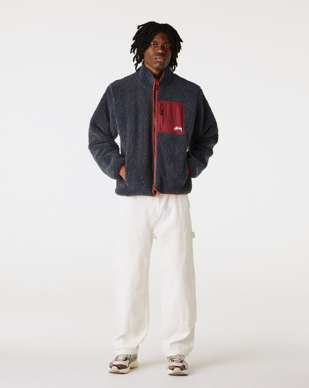 Stüssy Sherpa Reversible Jacket  - XHIBITION