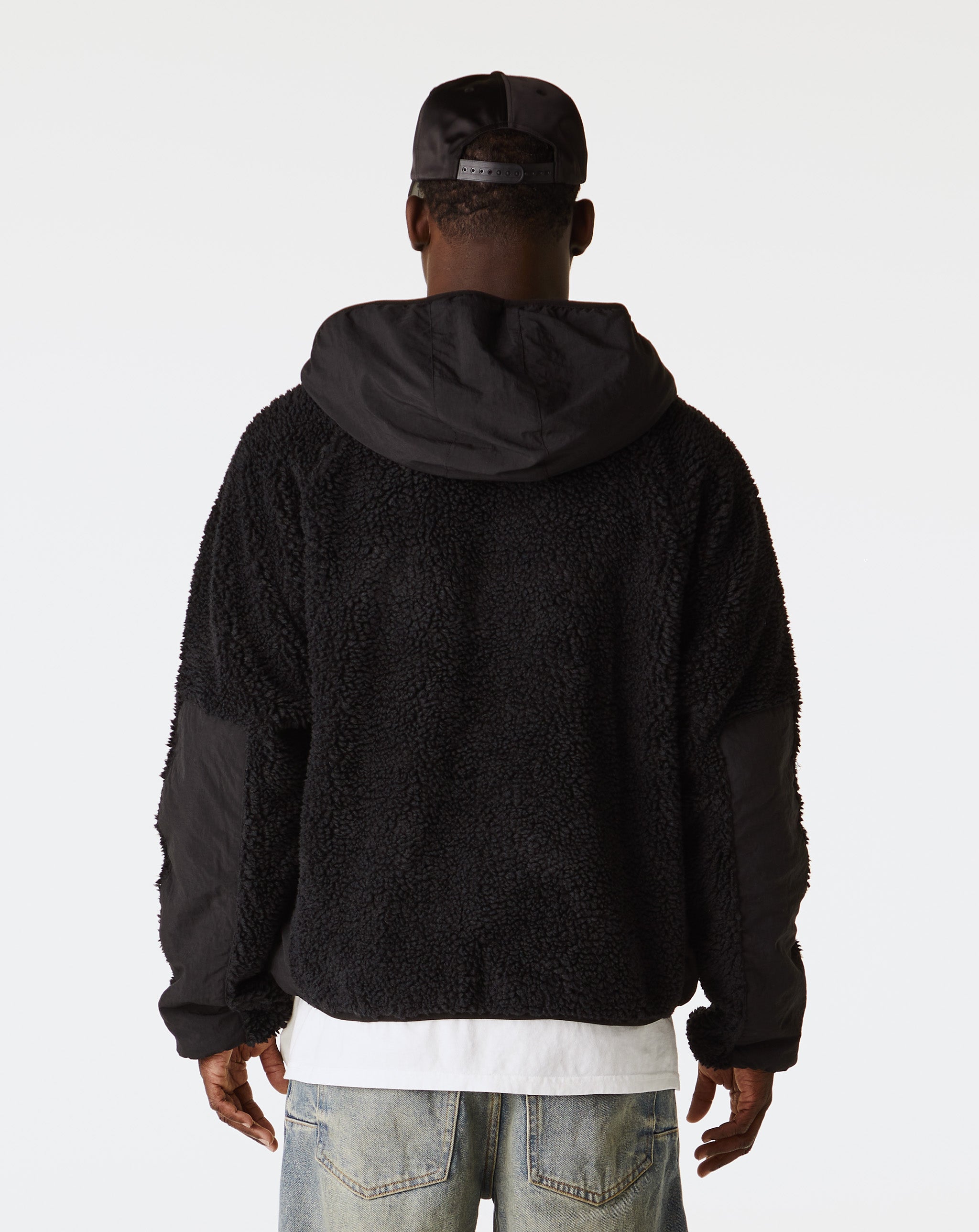 Stüssy Sherpa Paneled Hooded Jacket  - Cheap Urlfreeze Jordan outlet