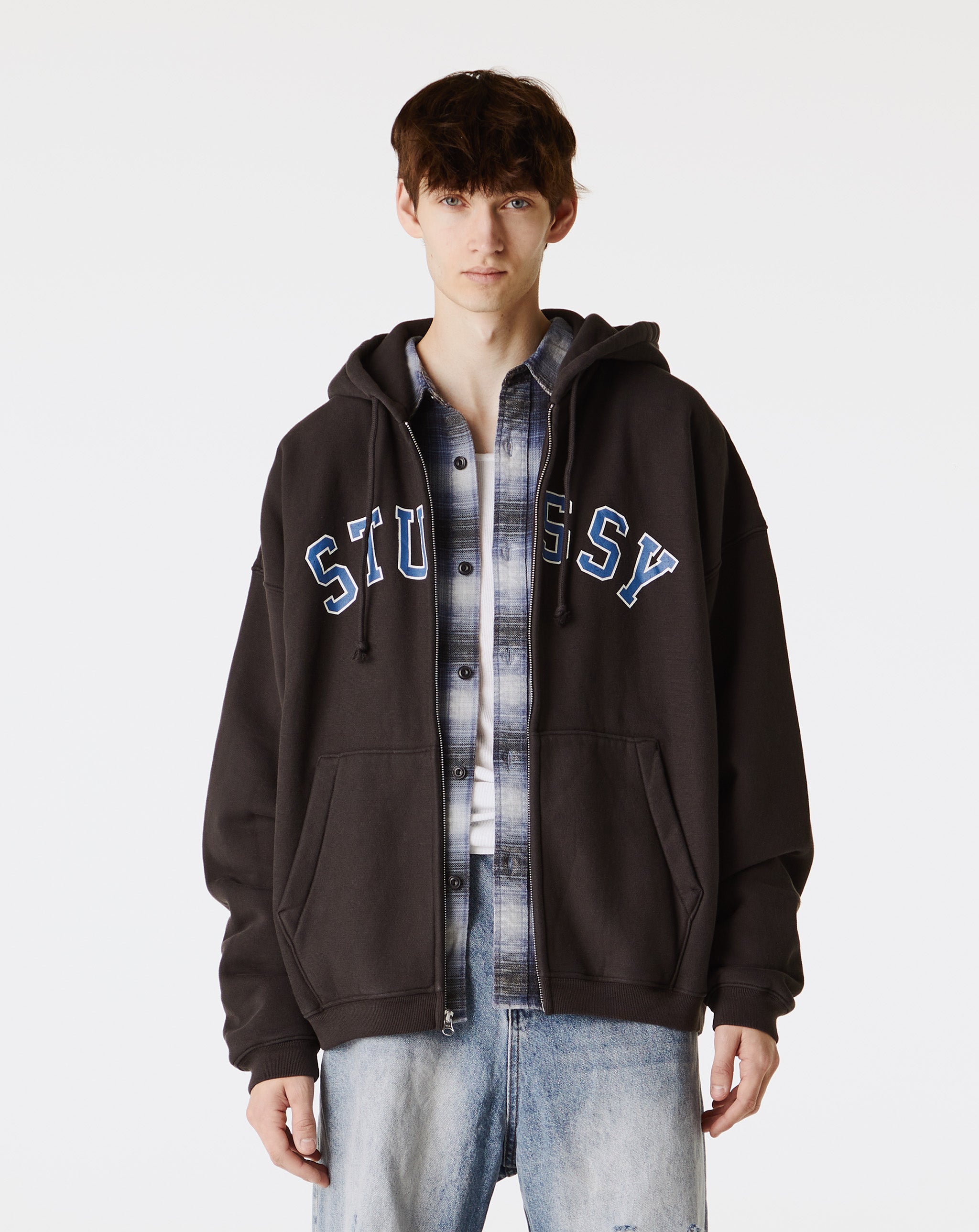 Stüssy Graphic Zip Hoodie  - Cheap Urlfreeze Jordan outlet