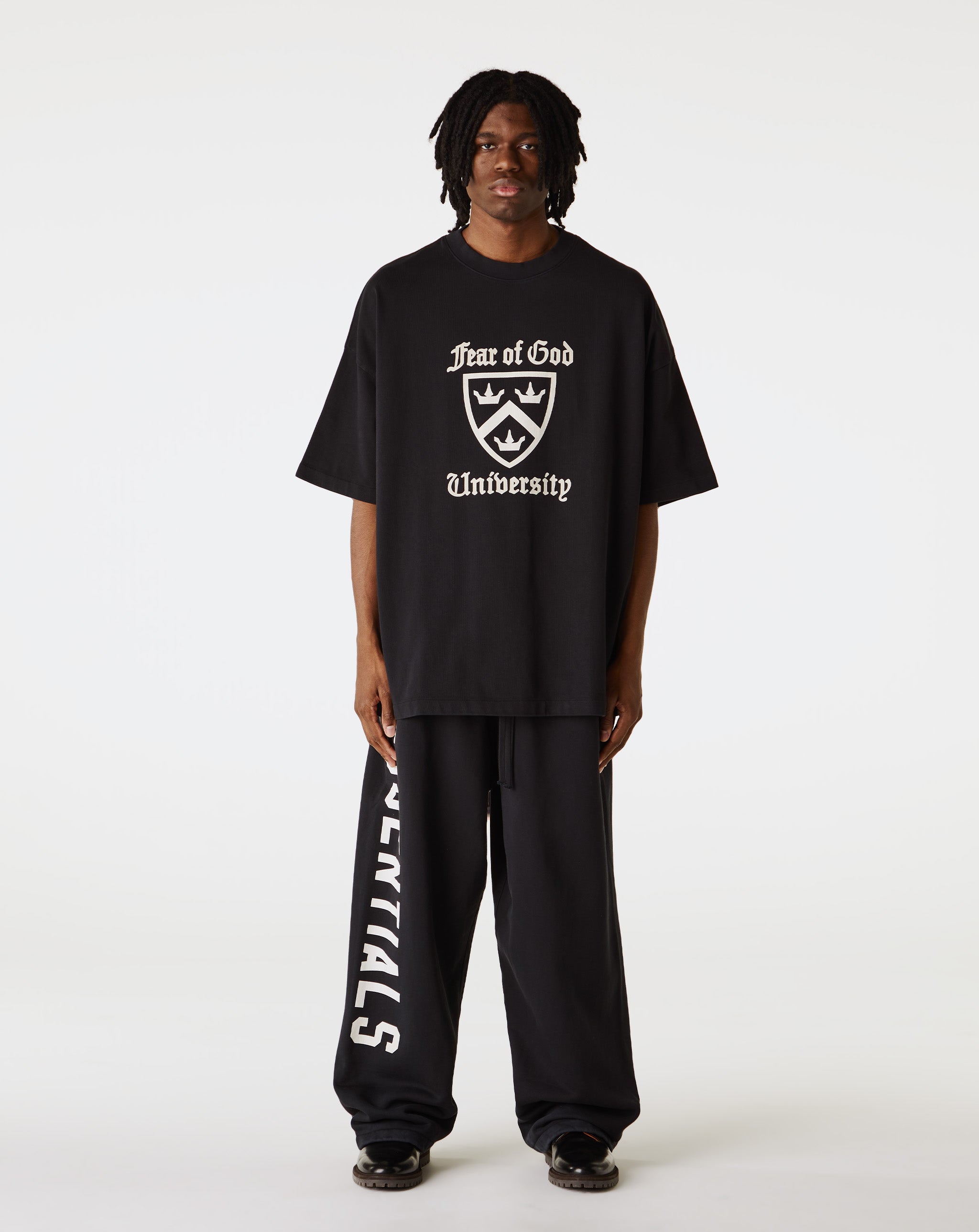 Fear of God Essentials Heavy Crewneck T-Shirt - XHIBITION