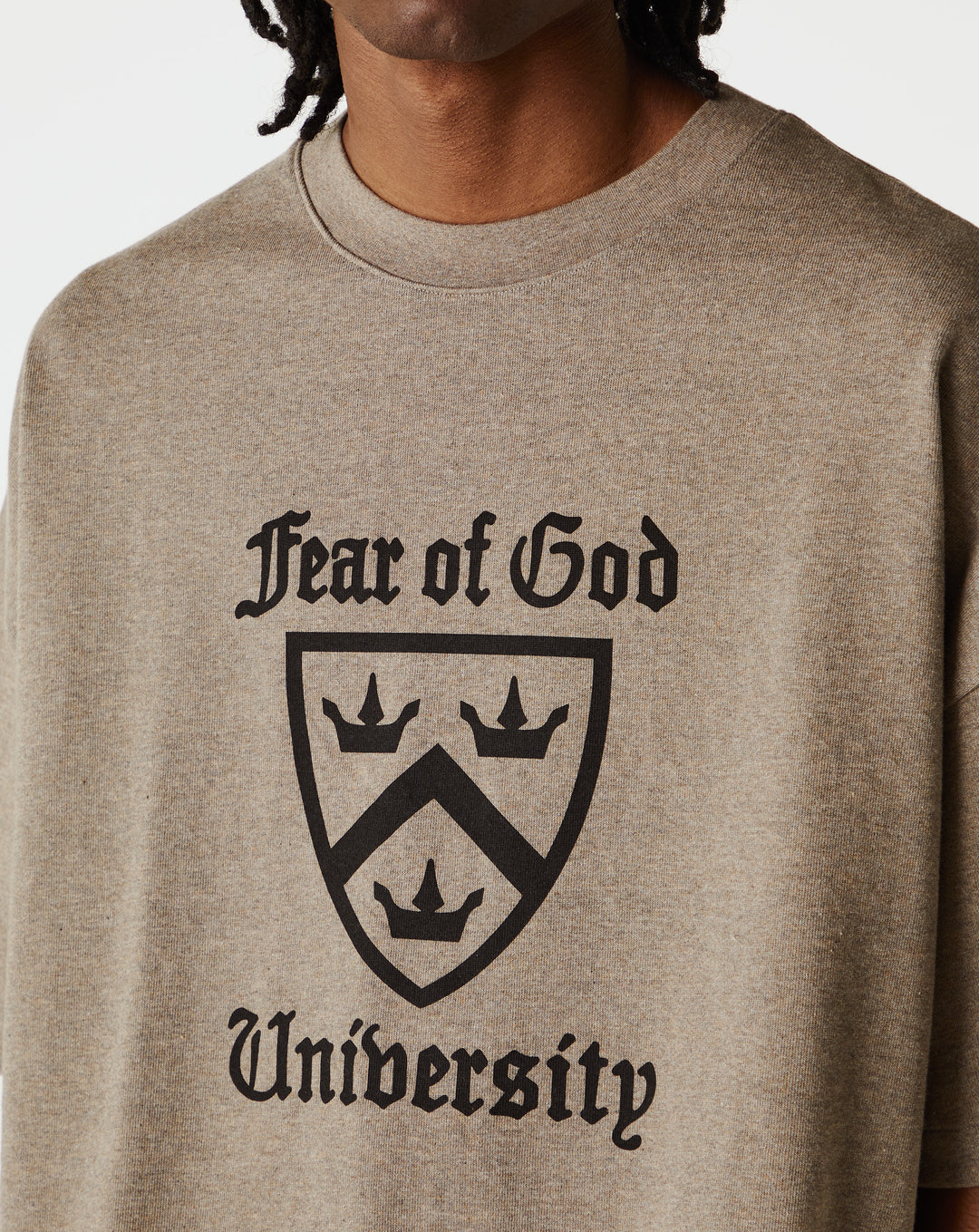 Fear of God Essentials Heavy Crewneck T-Shirt - XHIBITION