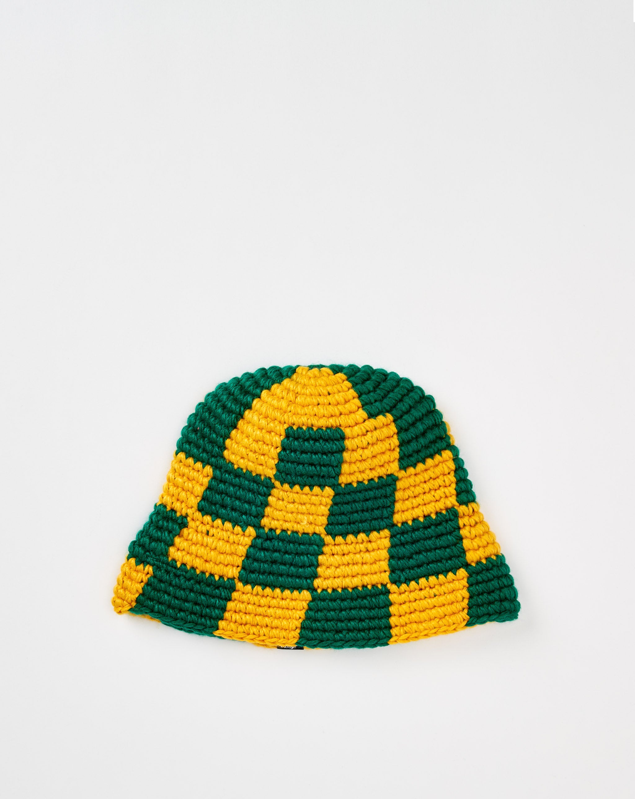Checker Knit Bucket Hat – Xhibition