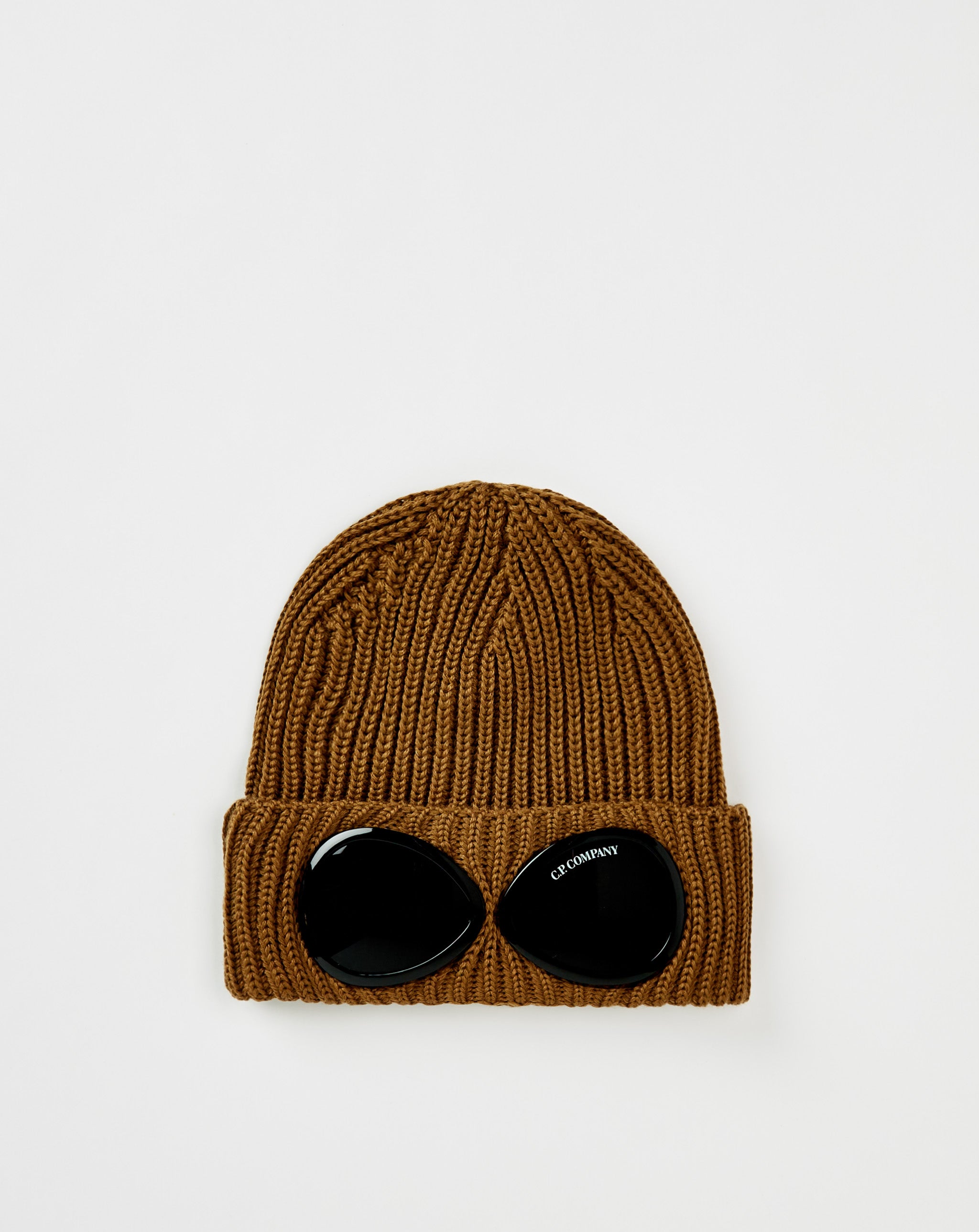 C.P. Company Extra Fine Merino Wool Goggle Beanie - XHIBITION