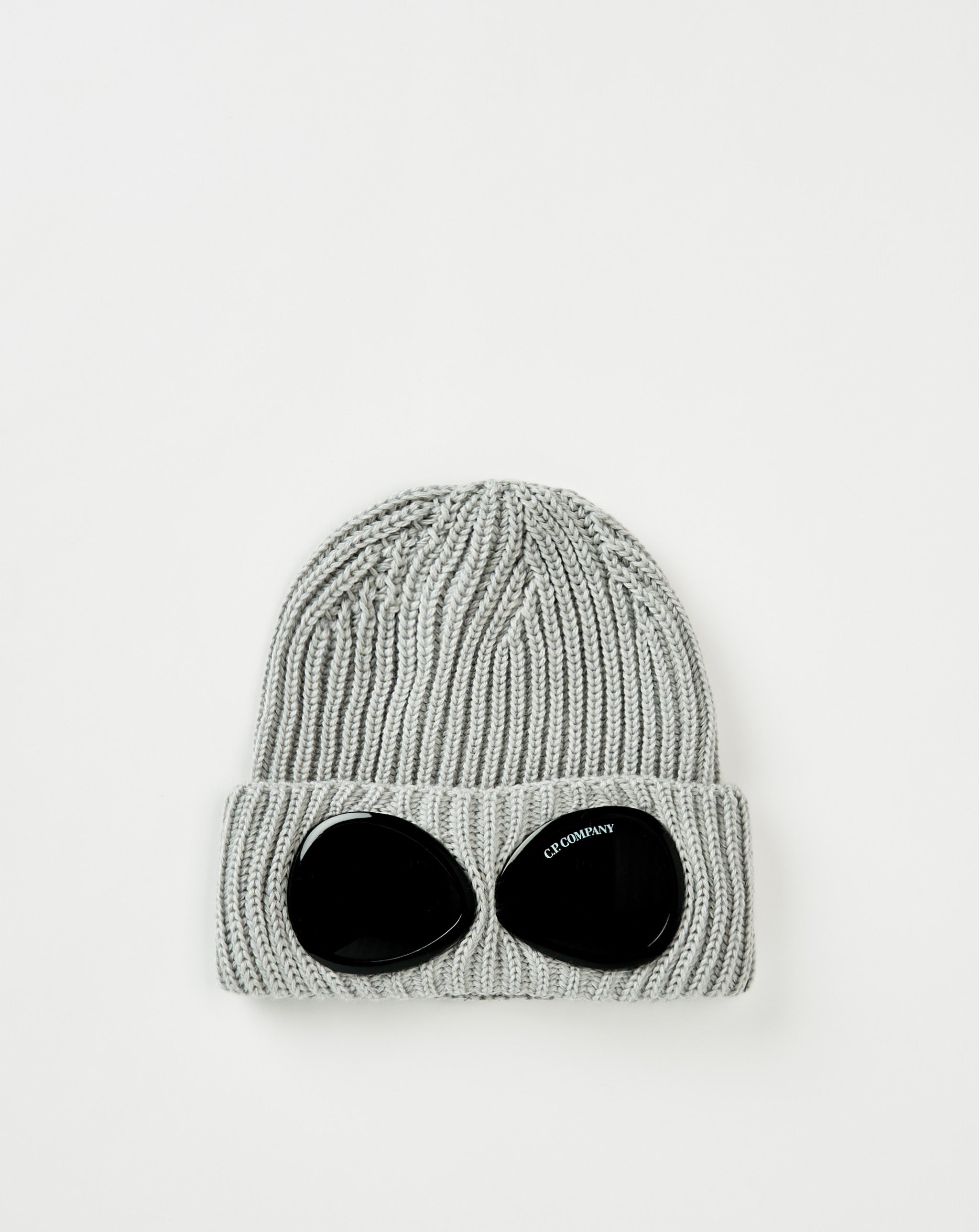 C.P. Company Extra Fine Merino Wool Goggle Beanie - XHIBITION