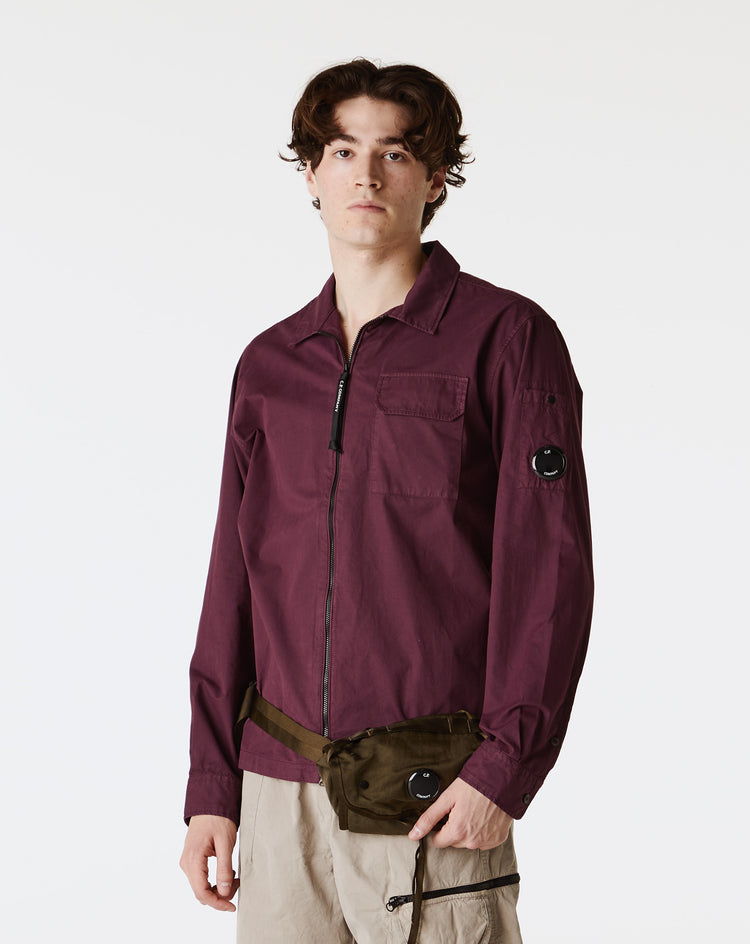 C.P. Company Organic Gabardine Zipped Overshirt - XHIBITION