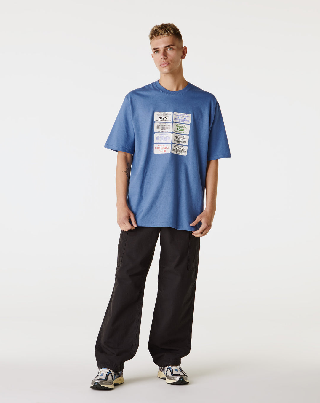 Stüssy Codes T-Shirt  - Cheap Urlfreeze Jordan outlet