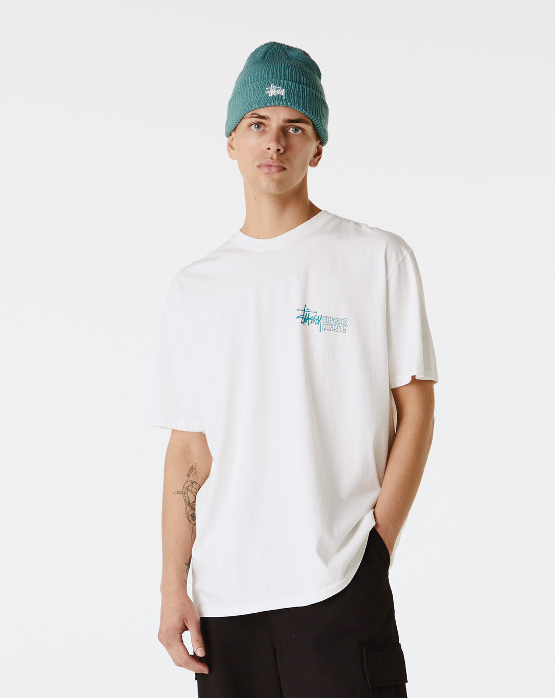 Stüssy Superior Quality Pigment Dyed T-Shirt  - XHIBITION