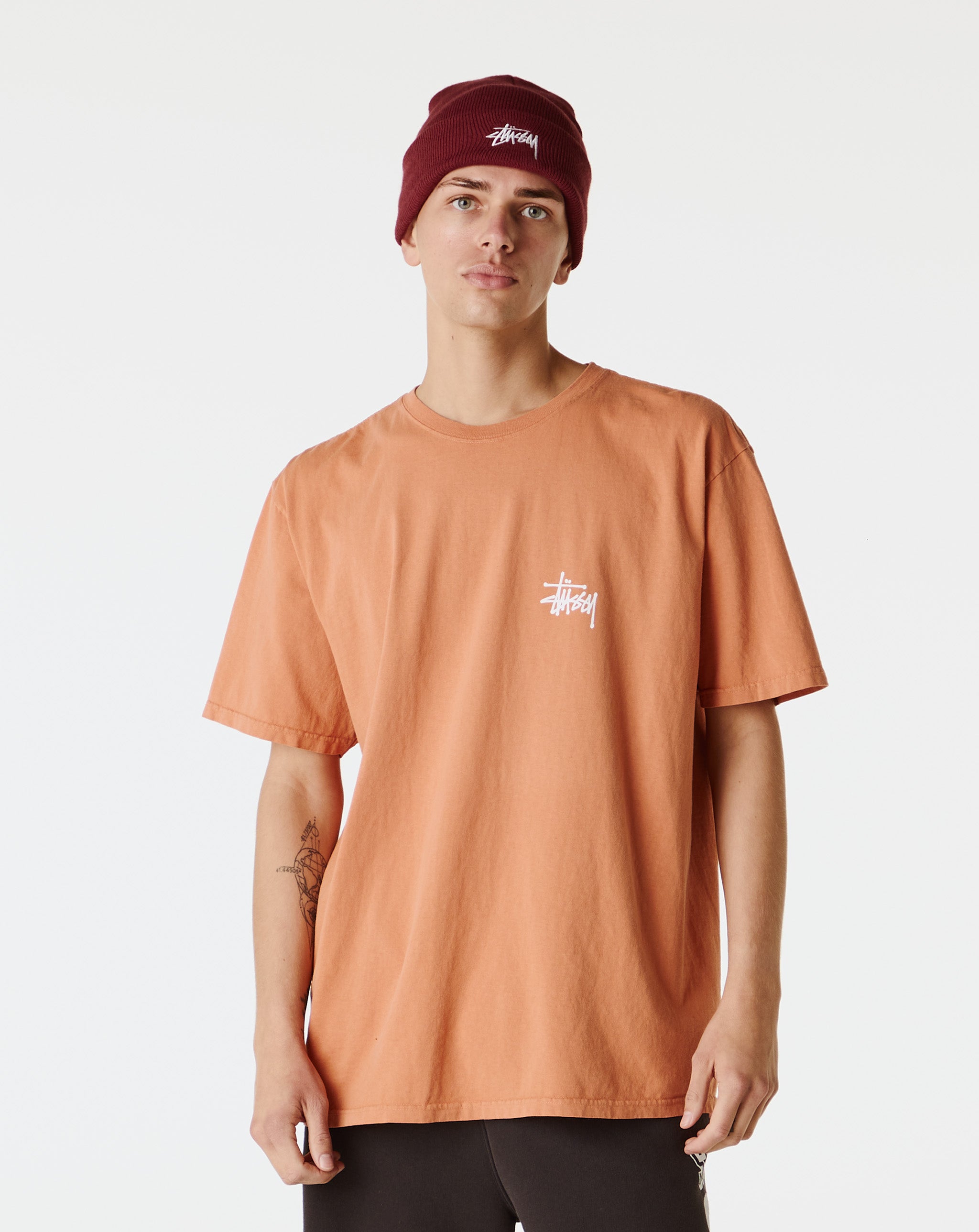 Stüssy Built In USA Pigment Dyed T-Shirt  - Cheap Urlfreeze Jordan outlet