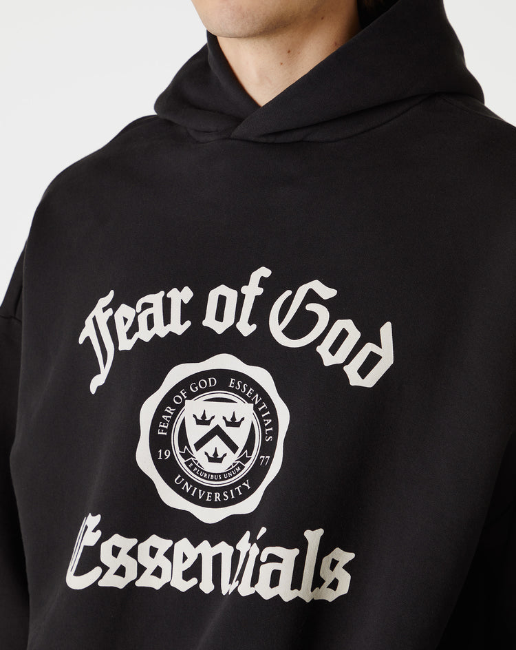 Fear of God Essentials Heavy Fleece Vintage Shrunken Hoodie - XHIBITION