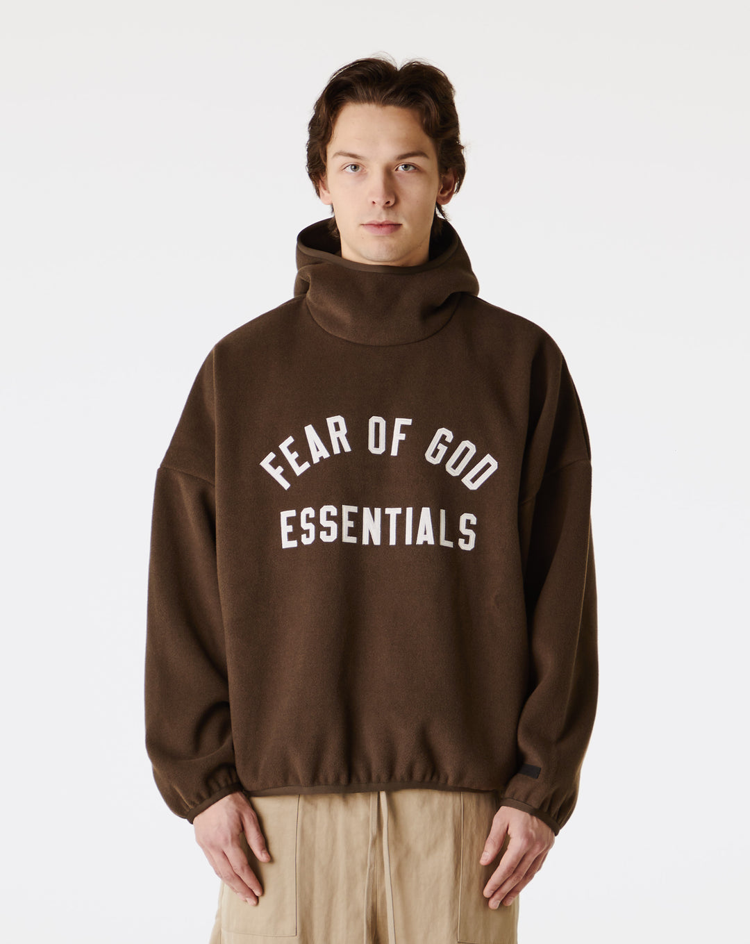 Fear of God Essentials Brushed Hoodie - XHIBITION