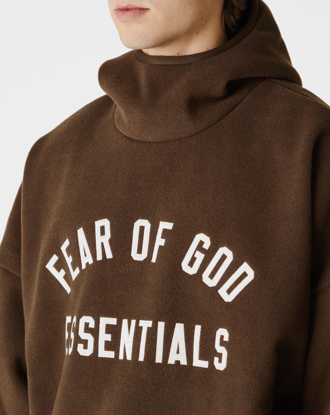 Fear of God Essentials Brushed Hoodie - XHIBITION