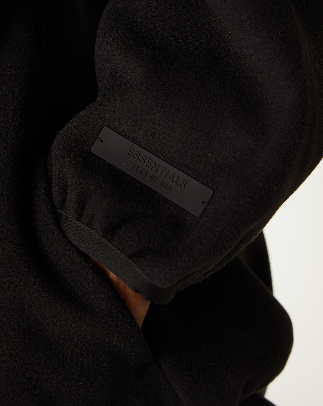 Fear of God Essentials Brushed Half Zip Pull Over - XHIBITION