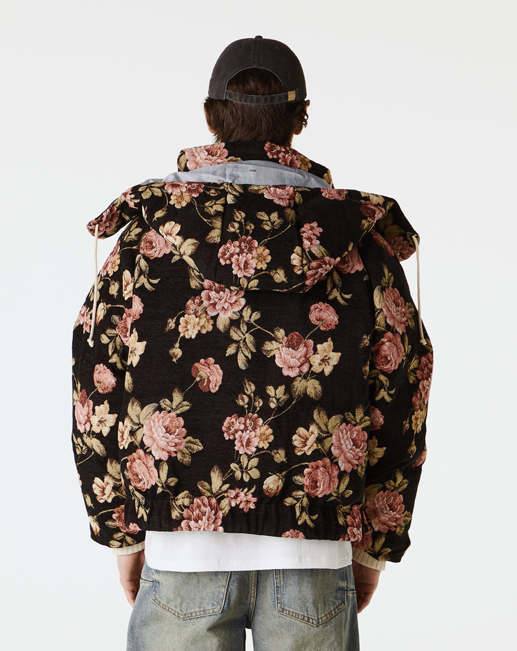 Advisory Board Crystals Floral Jacquard Puffer Jacket - XHIBITION