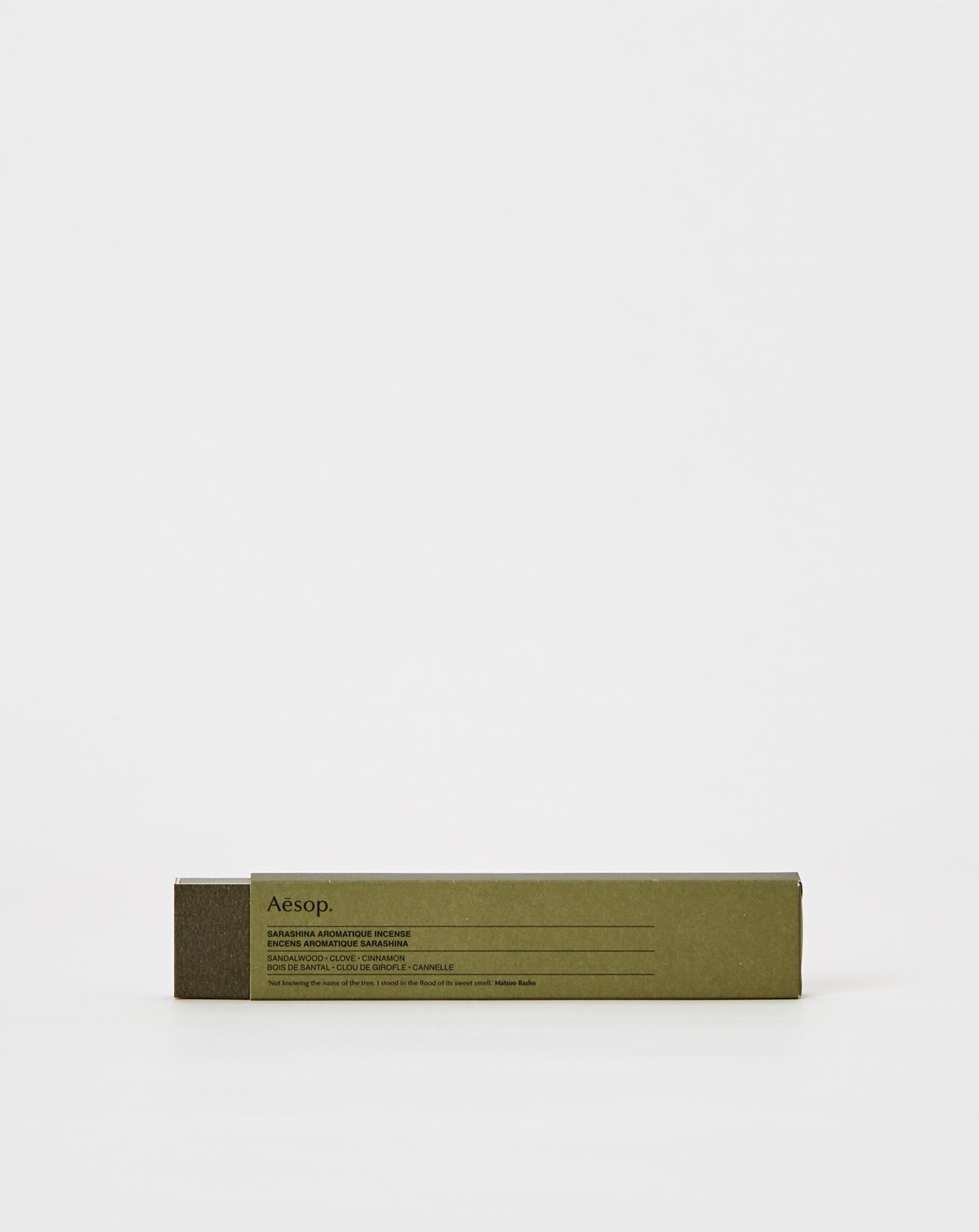 Aēsop Sarashina Aromatique Incense - XHIBITION