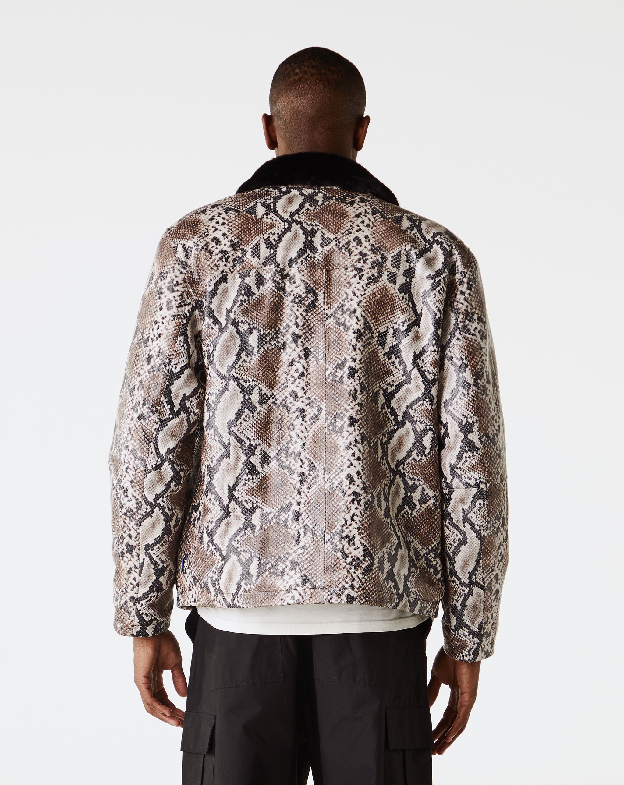 Awake NY Snake Skin Fur Coat  - XHIBITION