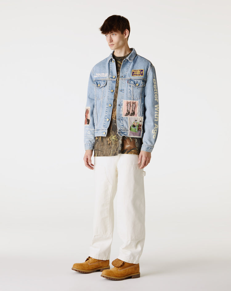 *Better With Age Portrait Denim Jacket  - Cheap Urlfreeze Jordan outlet