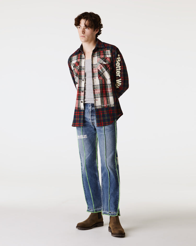 *Better With Age Derby Pleated Denim  - XHIBITION