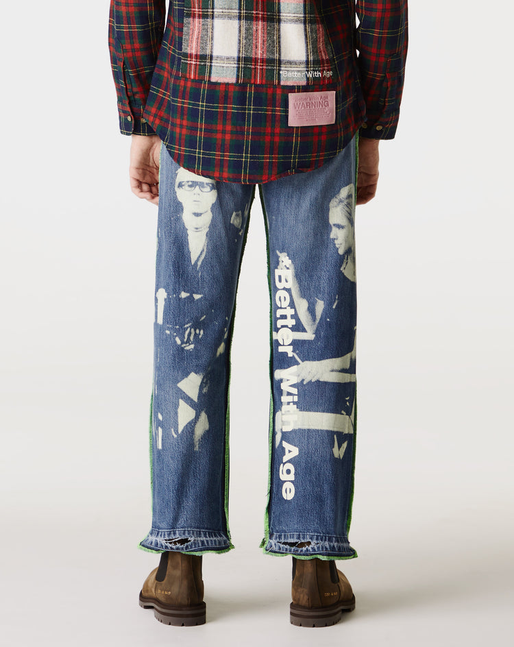 *Better With Age Derby Pleated Denim  - XHIBITION