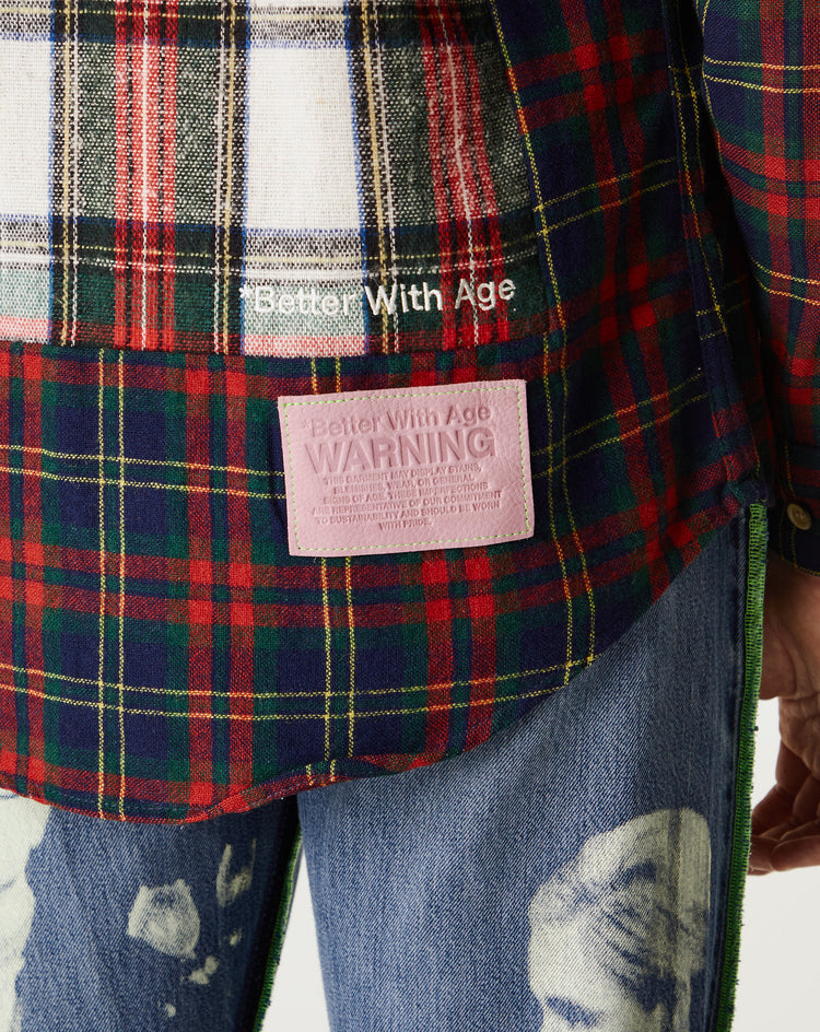 *Better With Age Re-Tartan Flannel Shirt  - Cheap Urlfreeze Jordan outlet