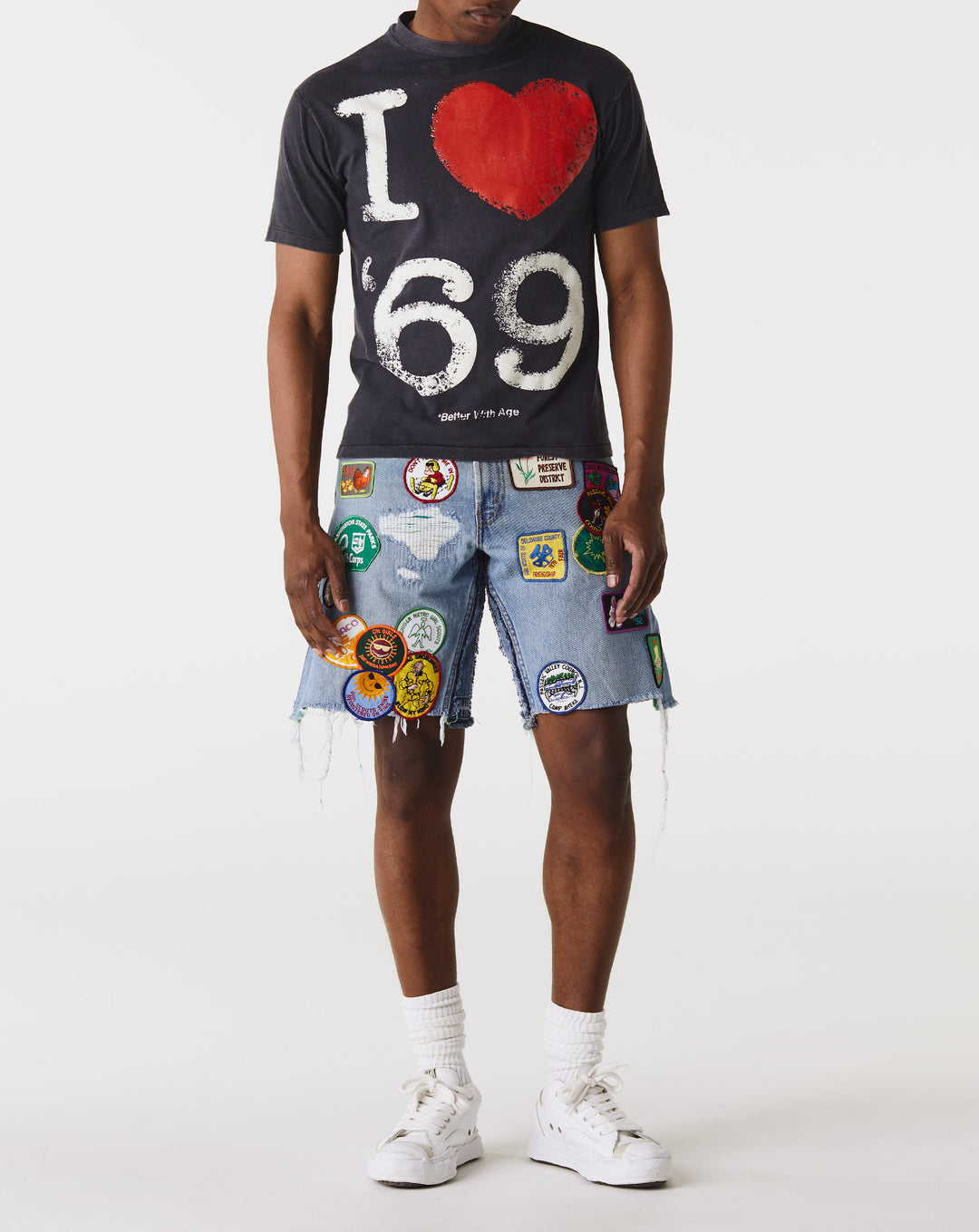 *Better With Age Gentleman's Denim Shorts  - XHIBITION