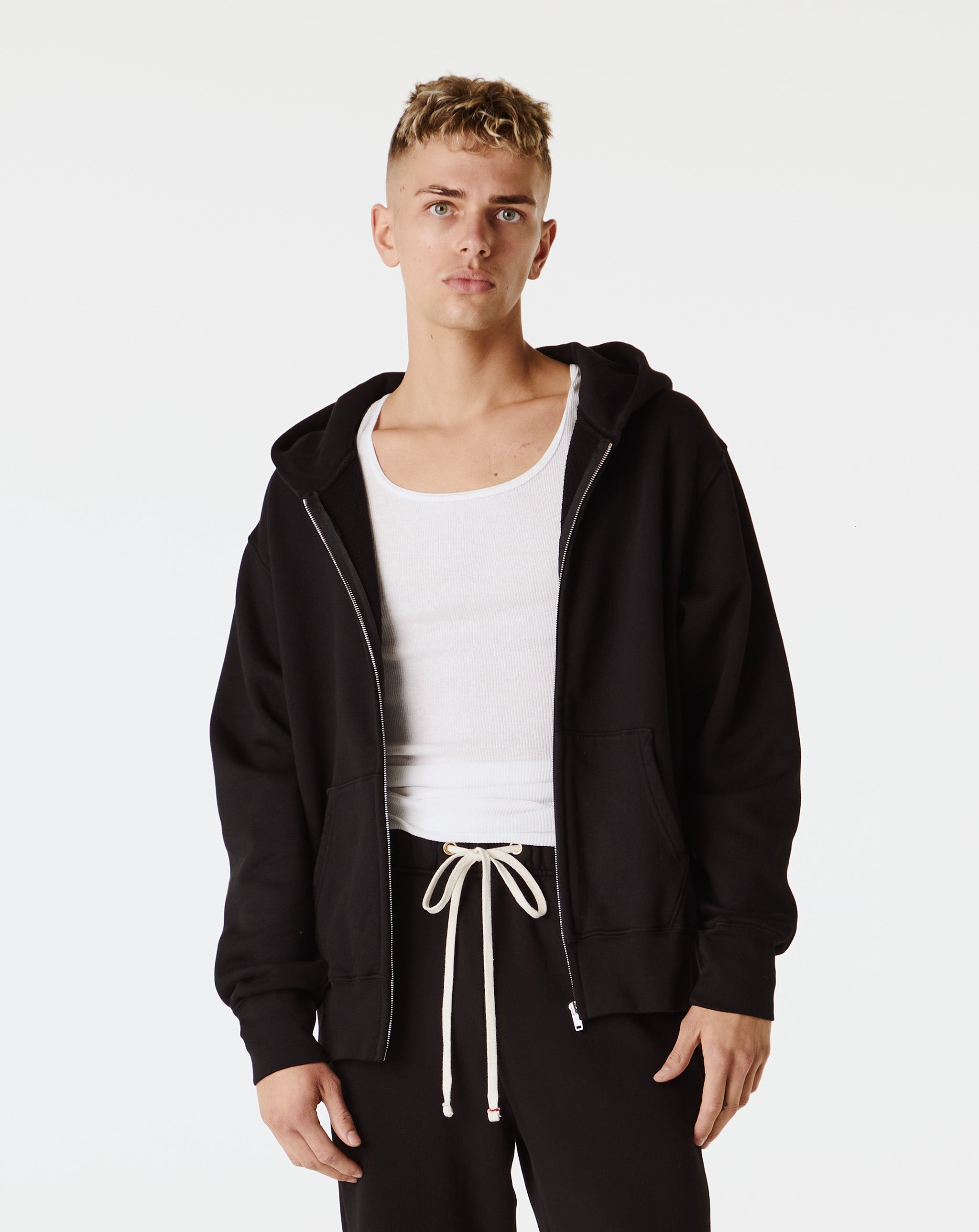 Les Tien Les Tien Cropped Zip Hoodie  - XHIBITION