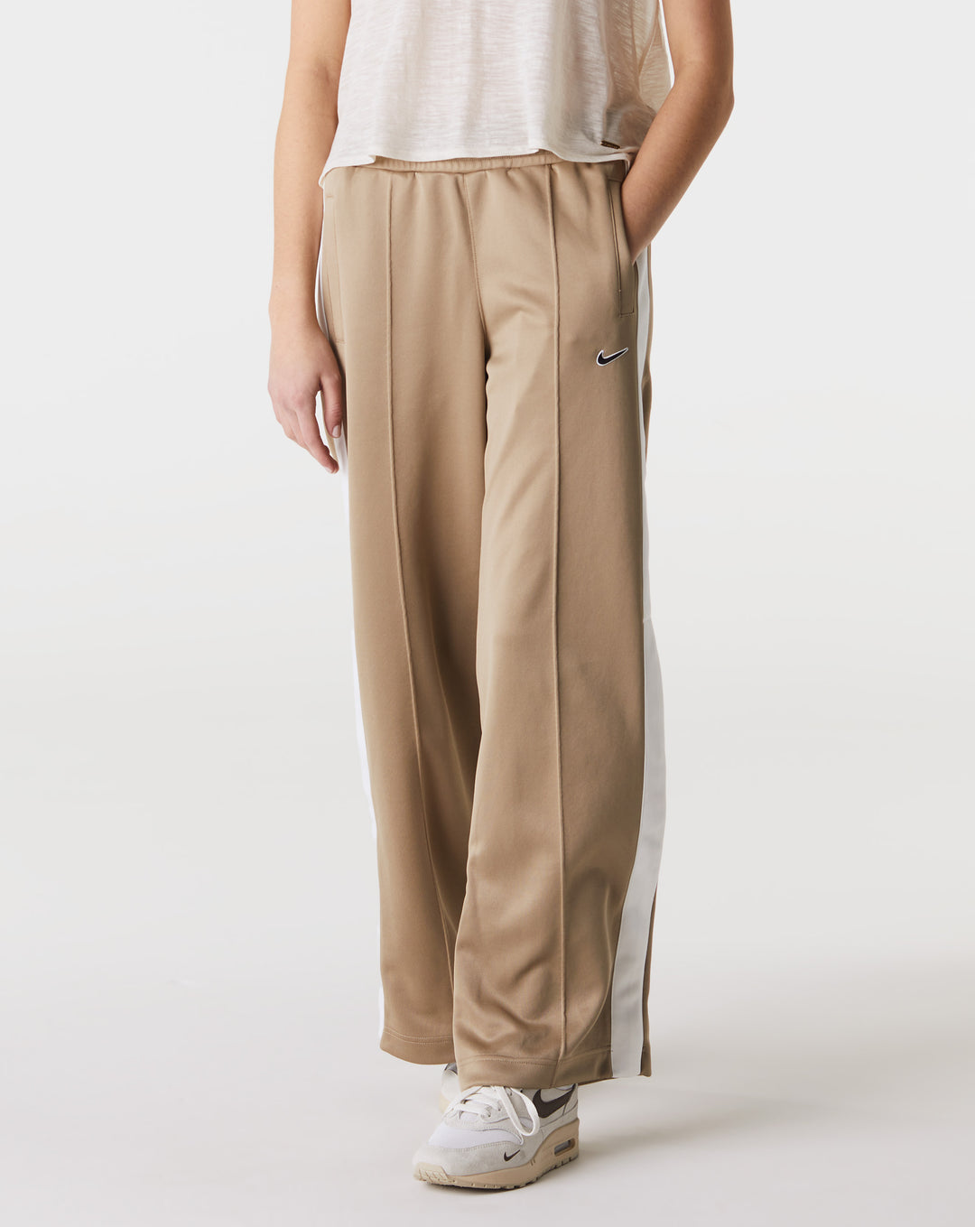 Women's Quilted High-Waisted Open Hem Pants – Xhibition