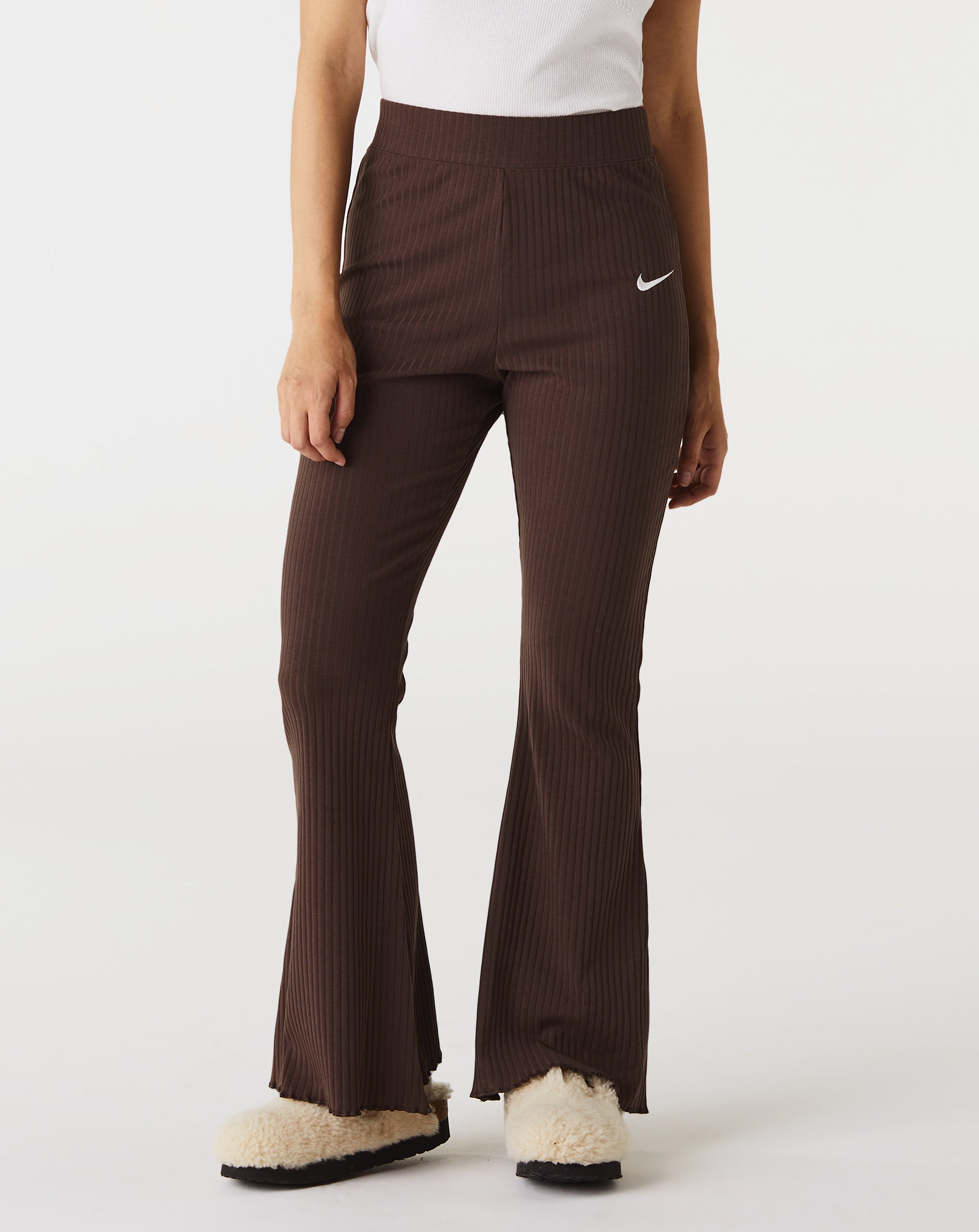 Women's High-Waisted Ribbed Jersey Pants – Xhibition